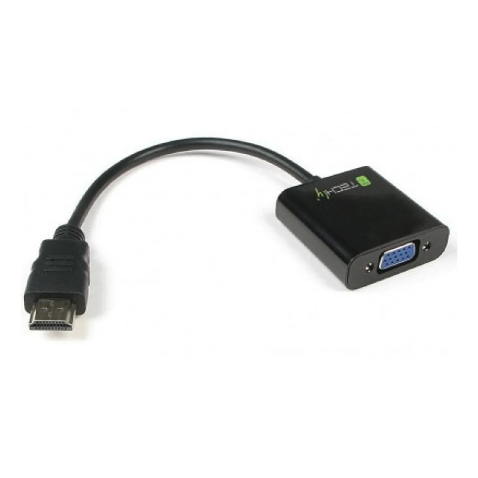 IDATA-HDMI-VGA2 câble vidéo et adaptateur VGA (D-Sub) Noir
