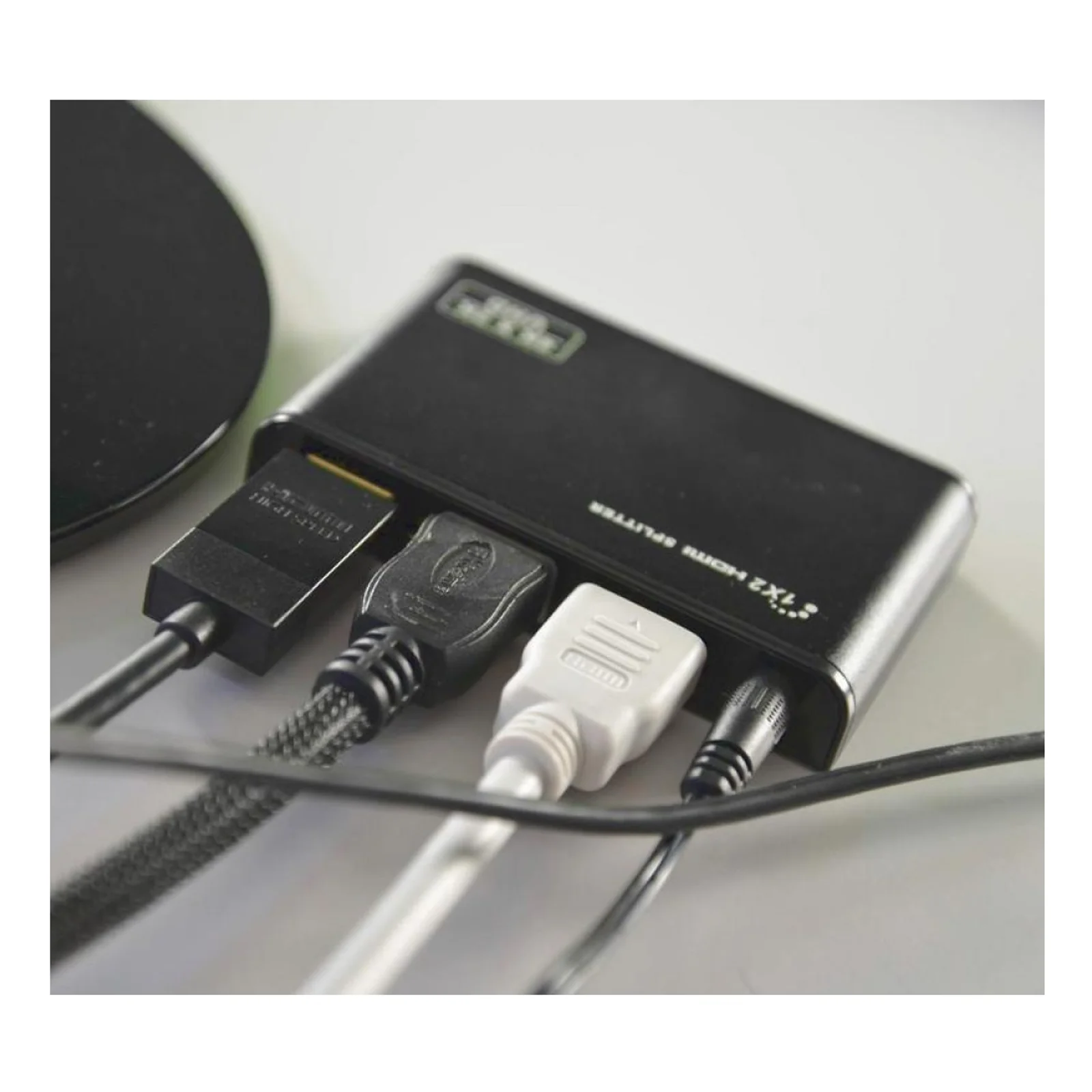 Techly IDATA HDMI2-4K2 répartiteur vidéo HDMI 2x HDMI