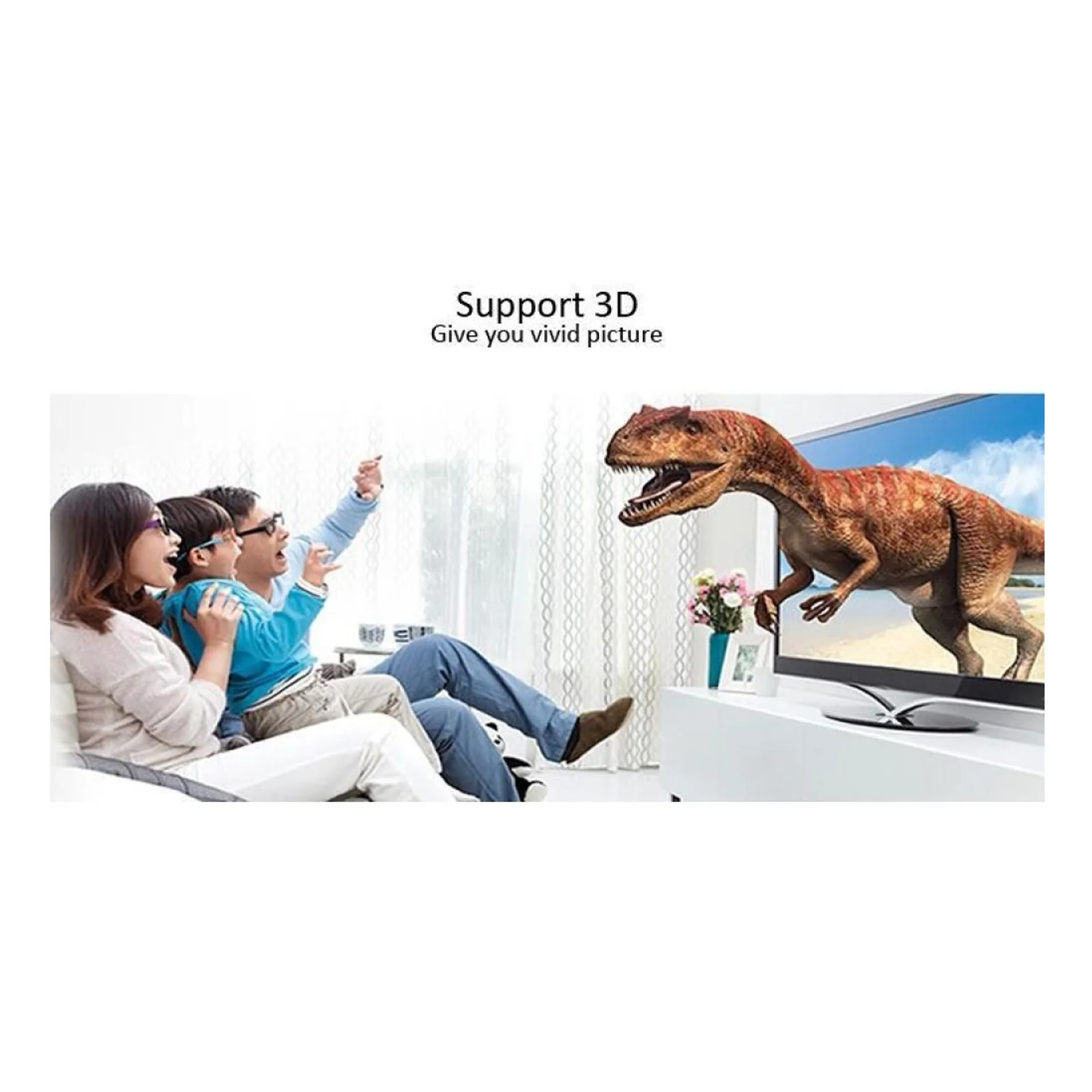 Techly IDATA HDMI2-4K8 répartiteur vidéo HDMI 8x HDMI