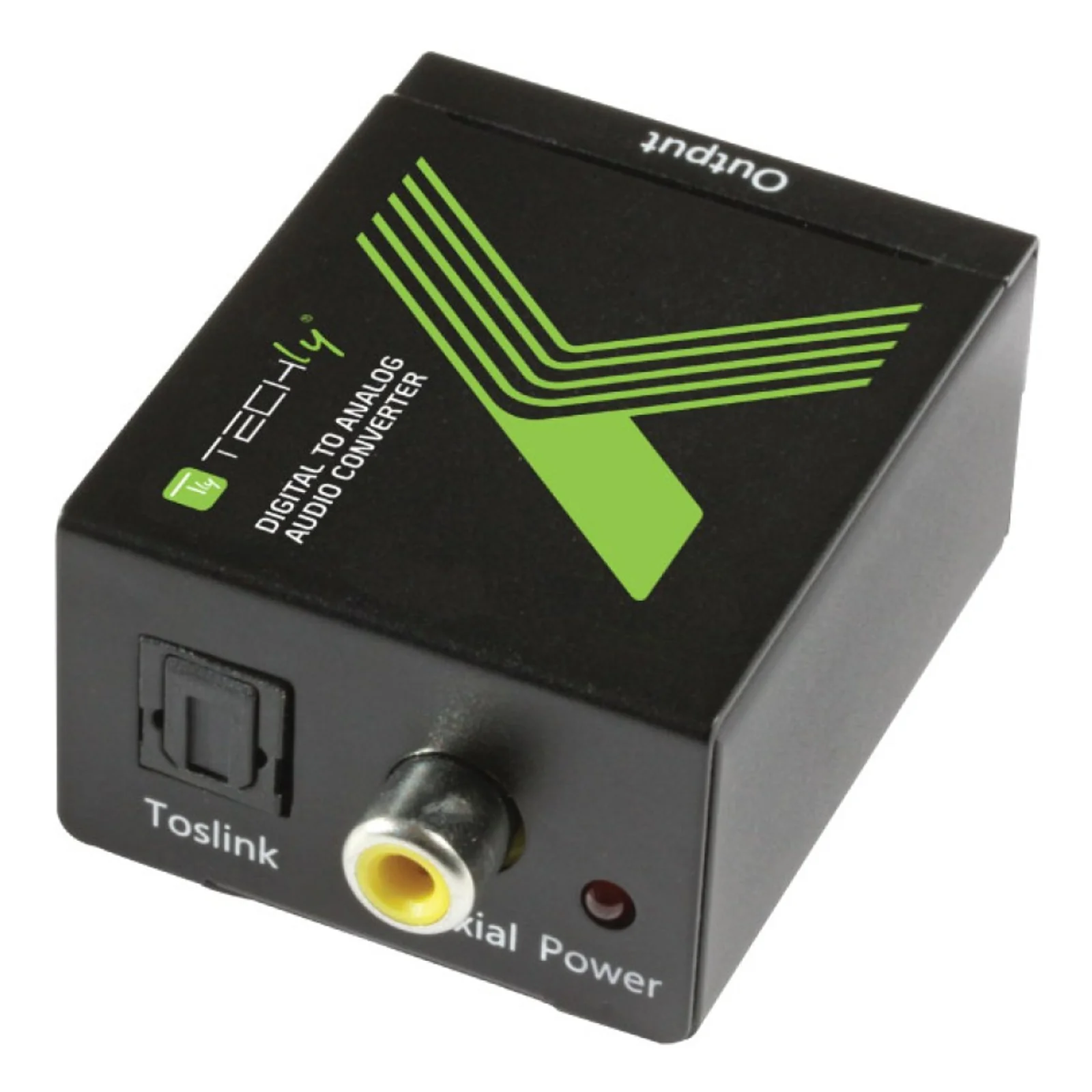 Techly IDATA SPDIF-3 changeur de genre de câble Multiconnection RCA Noir
