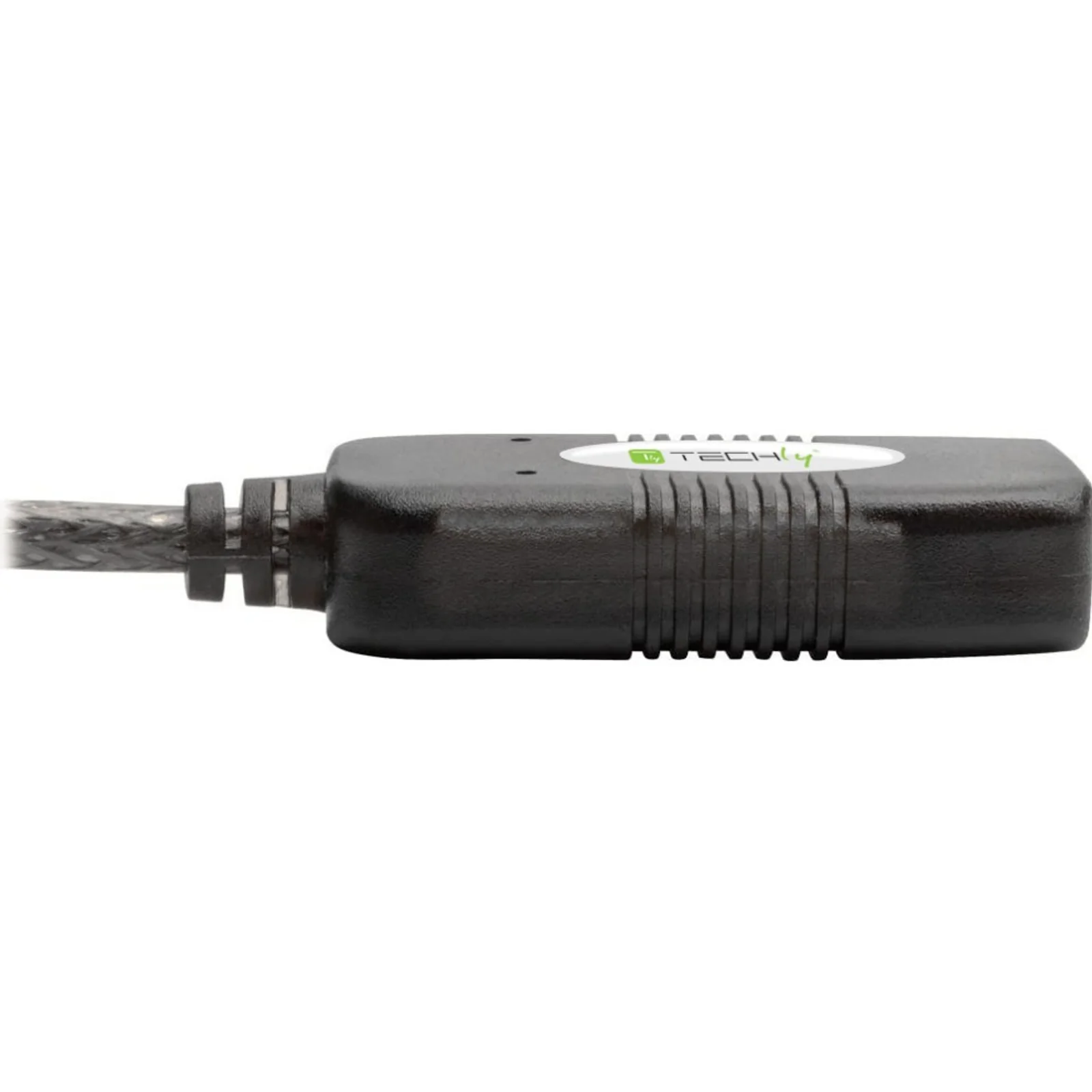 Techly IUSB-REP10TY câble USB USB 2.0 10 m USB A 0,48 Gbit/s Noir