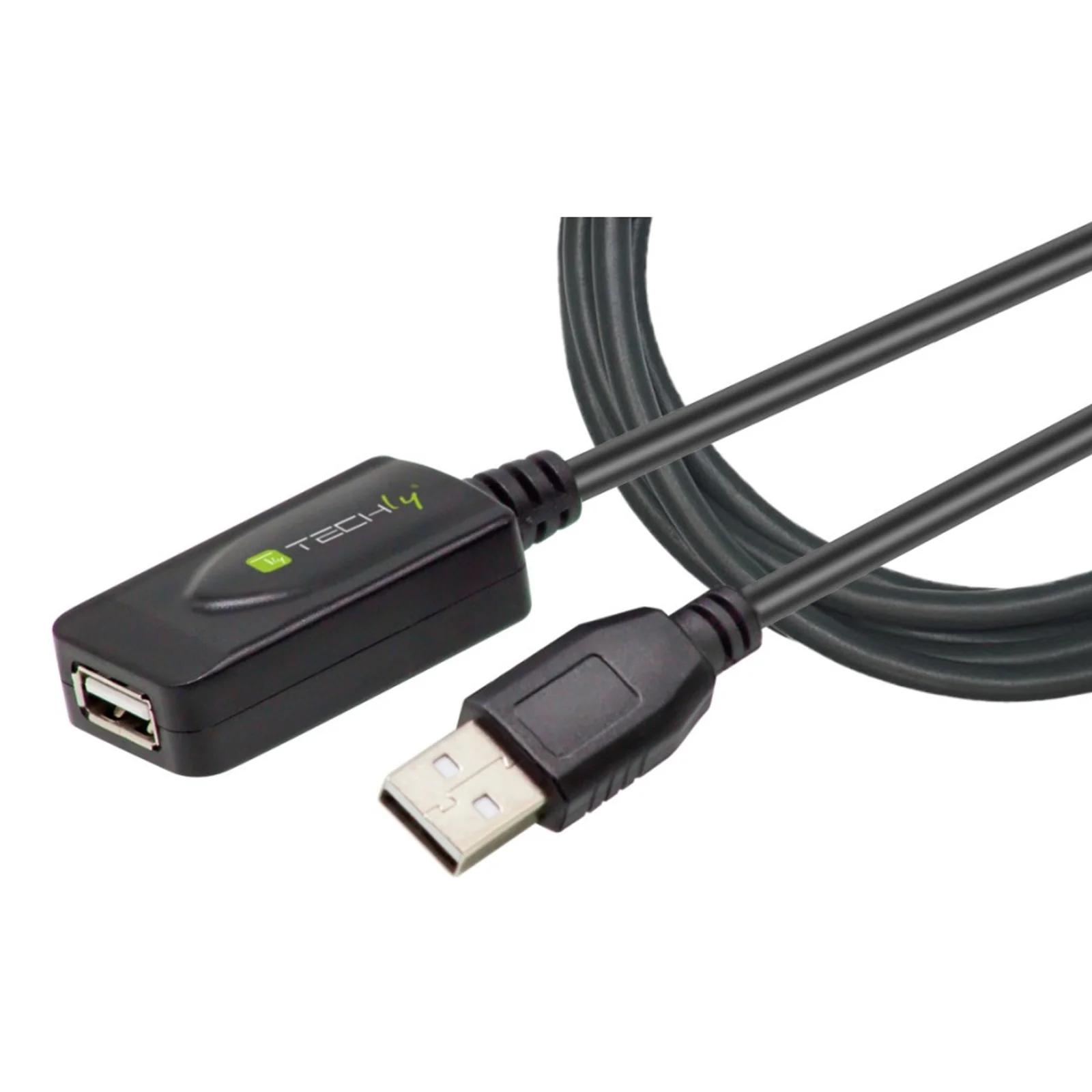 IUSB-REP20TY câble USB USB 2.0 5 m USB A 0,48 Gbit/s Noir