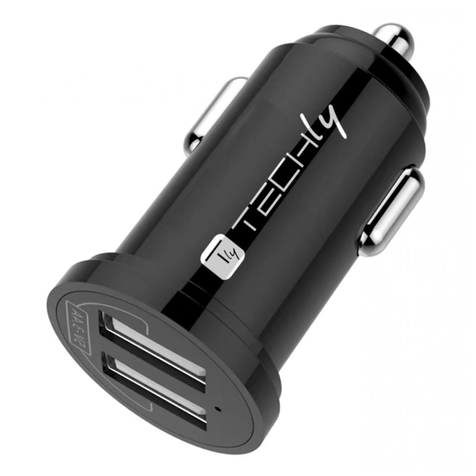 IUSB2-CAR5-A24 chargeur d'appareils mobiles Universel Noir Allume-cigare Auto