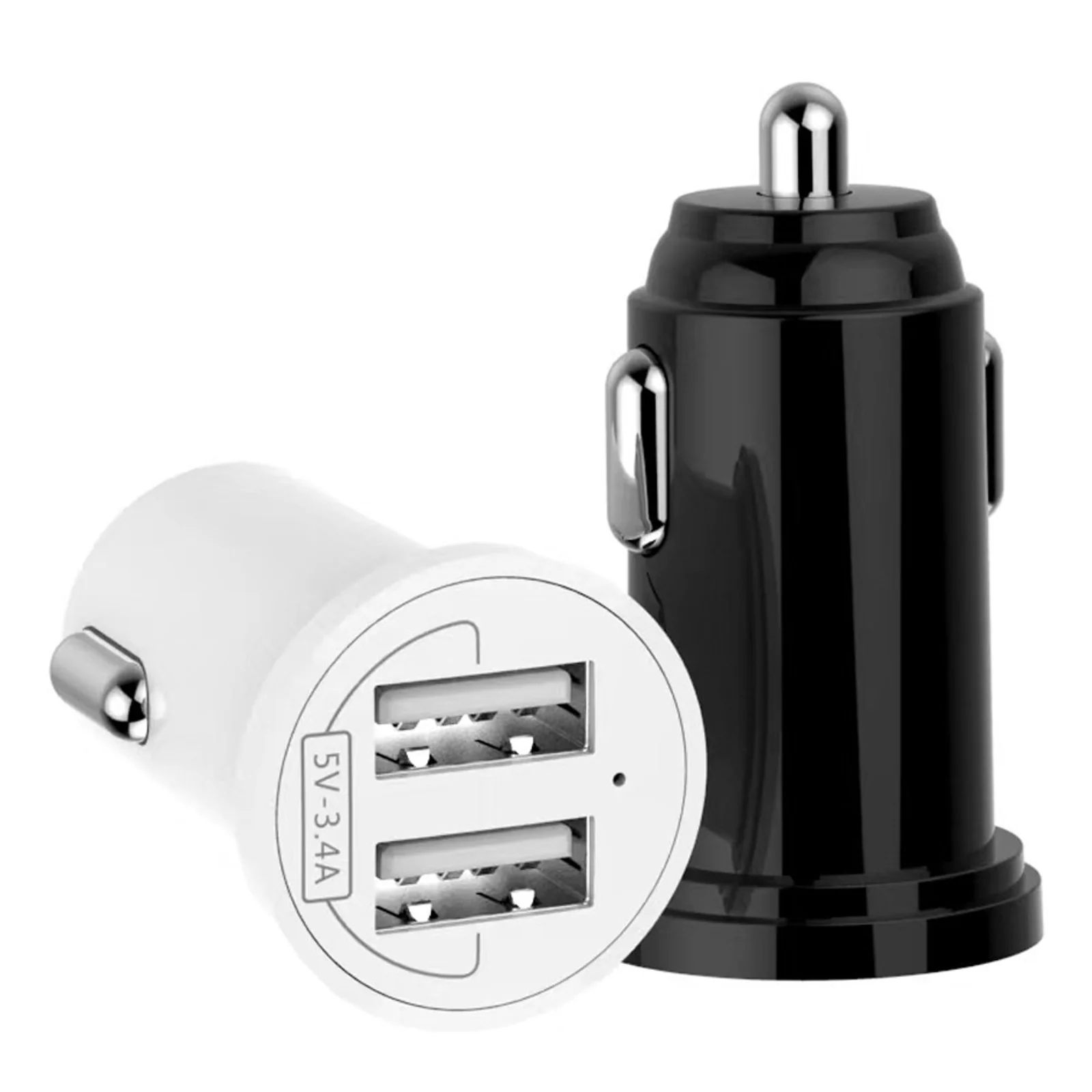 Techly IUSB2-CAR5-A48 chargeur d'appareils mobiles Universel Noir Allume-cigare Auto