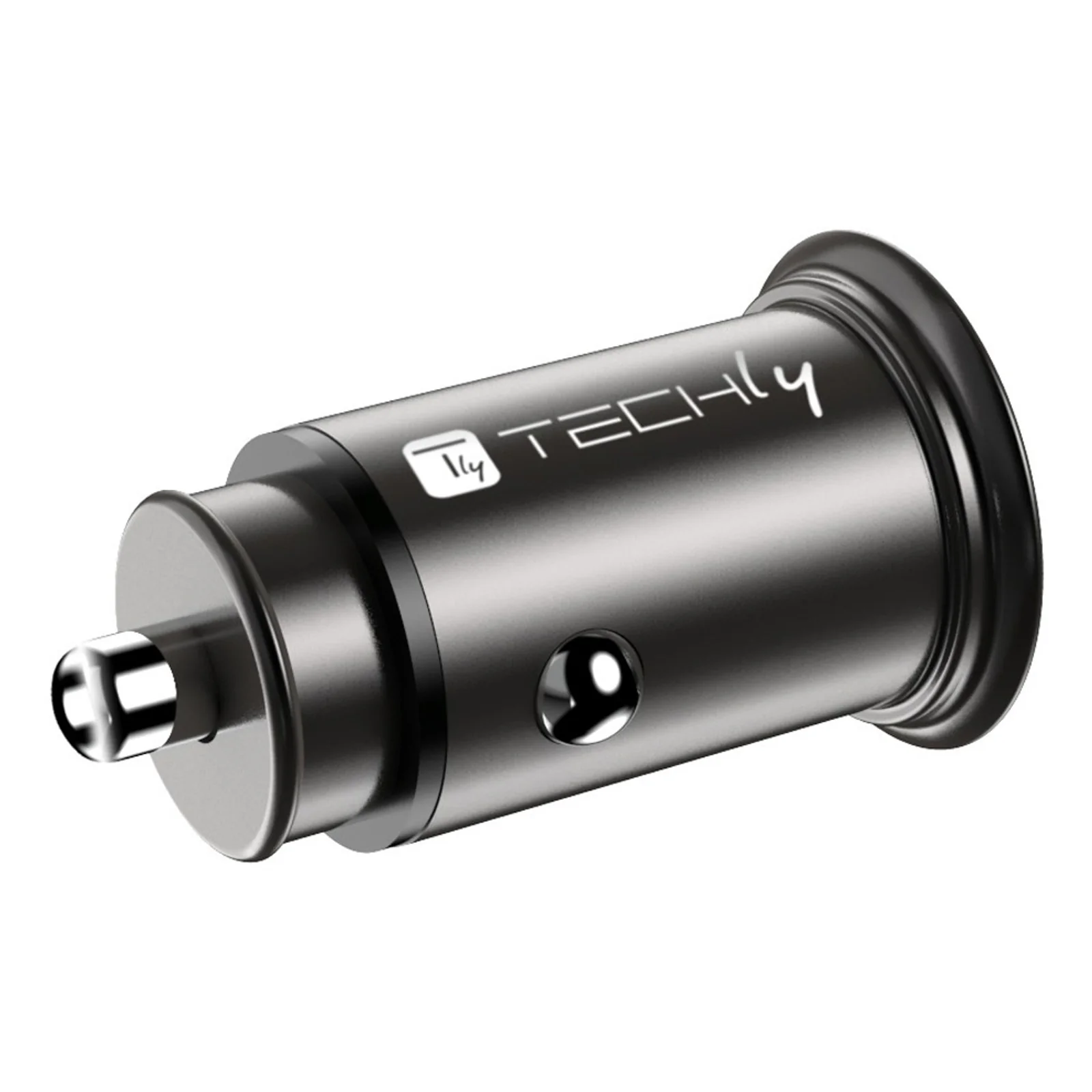 Techly IUSB2-CAR5-AC38W chargeur d'appareils mobiles Universel Noir Allume-cigare Charge rapide Auto