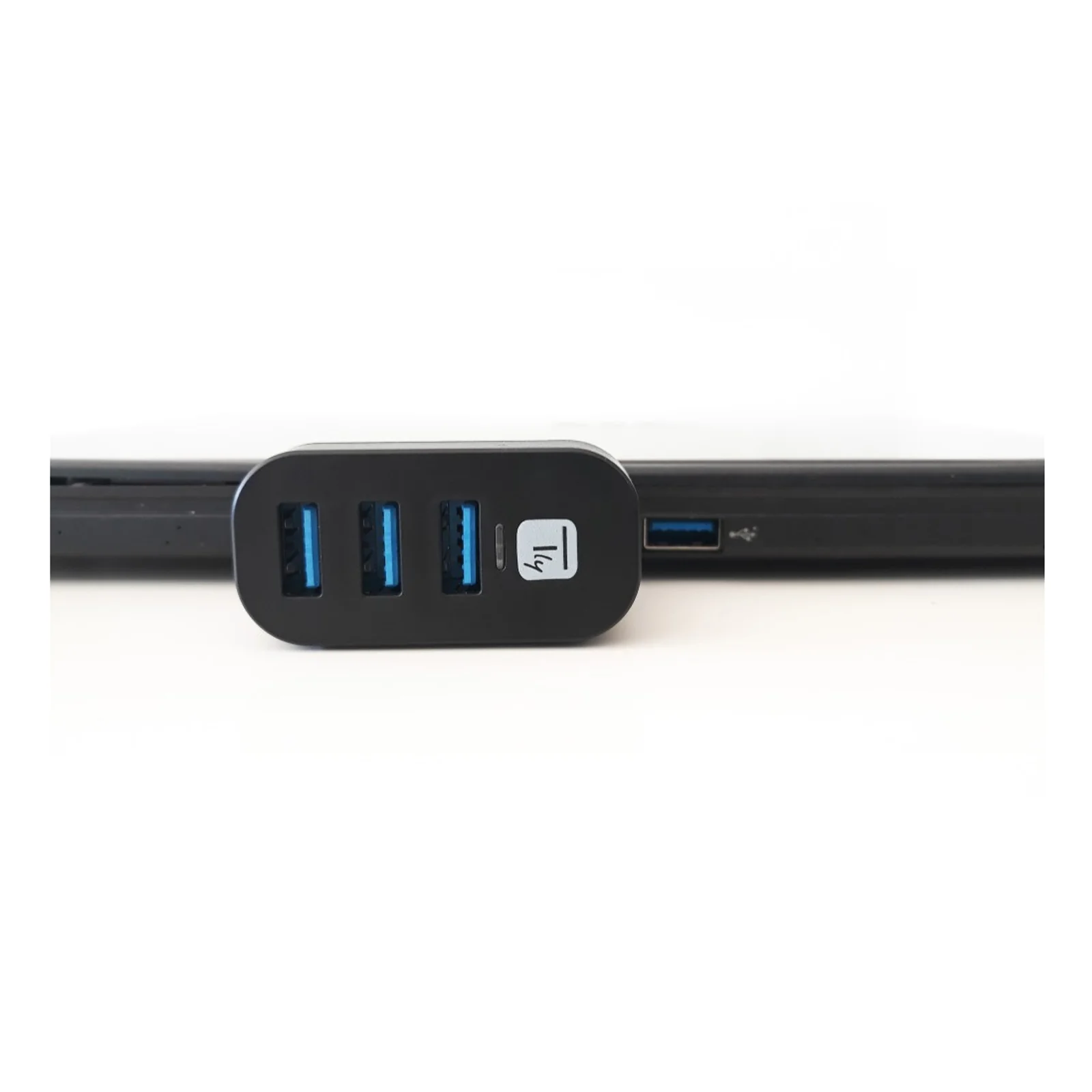 Techly IUSB3-HUB3-ROTB hub & concentrateur USB 3.2 Gen 1 (3.1 Gen 1) Type-A 5000 Mbit/s Noir
