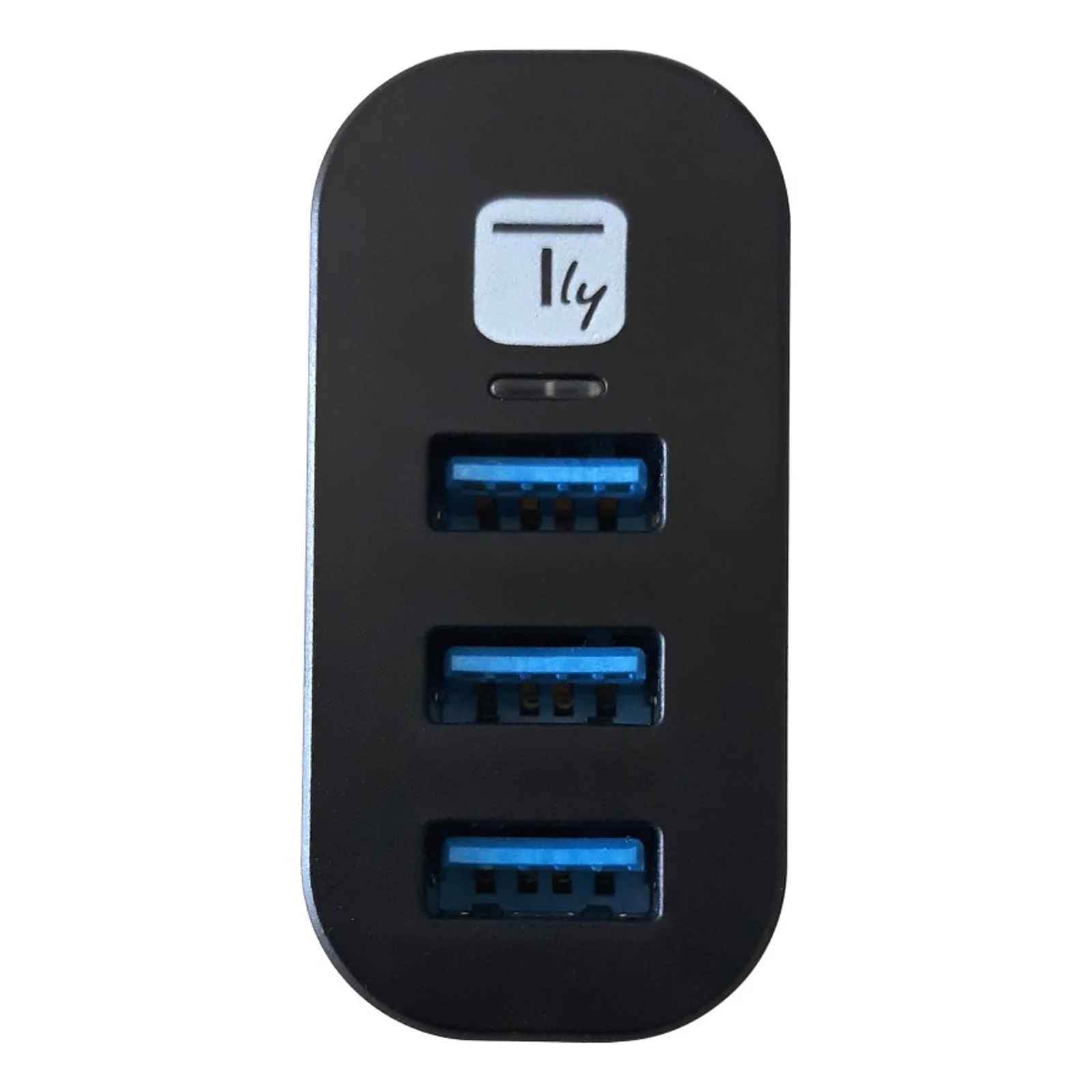 Techly IUSB3-HUB3-ROTB hub & concentrateur USB 3.2 Gen 1 (3.1 Gen 1) Type-A 5000 Mbit/s Noir