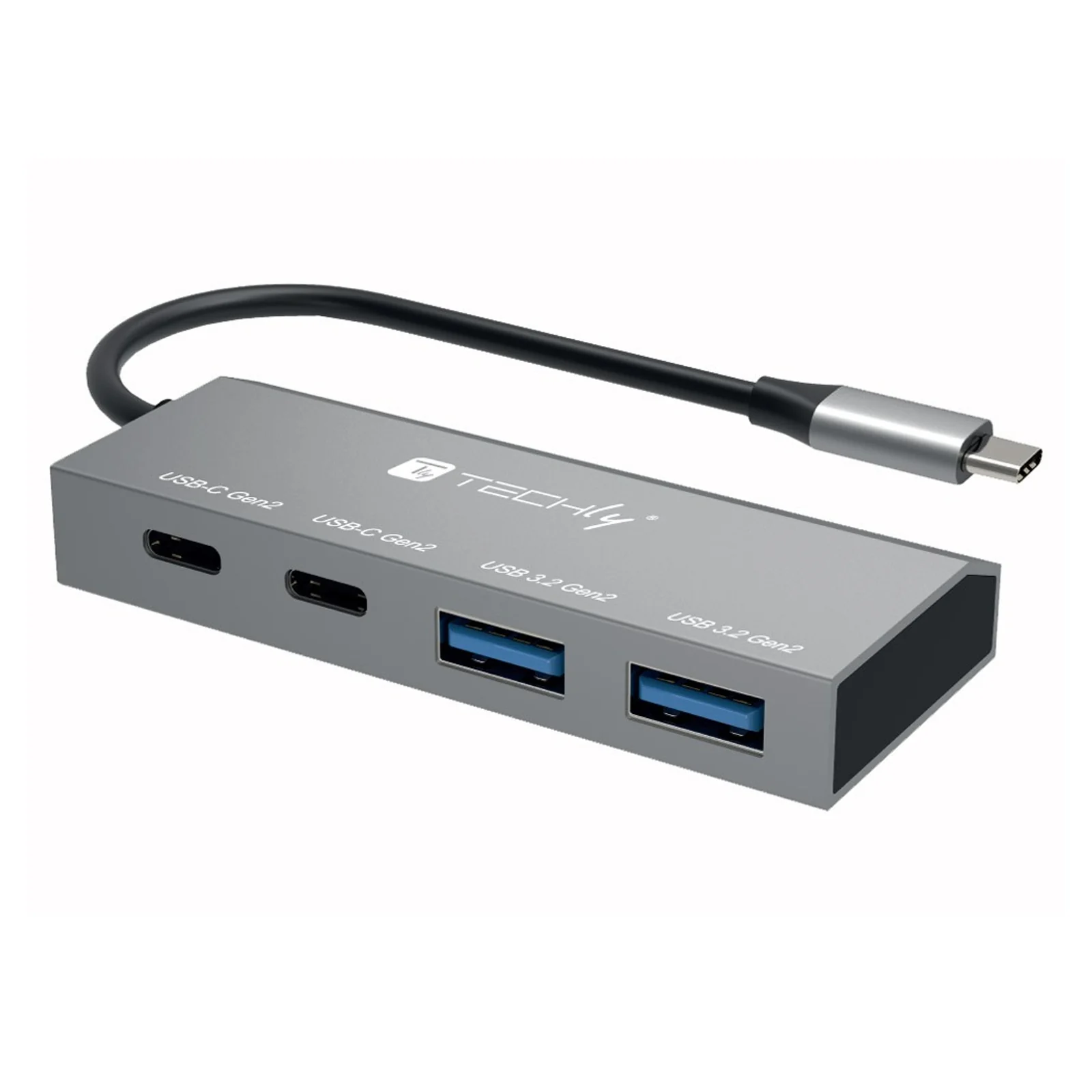 IUSB32C-HUB4AC2 station d'accueil Avec fil USB 3.2 Gen 1 (3.1 Gen 1) Type-C Argent