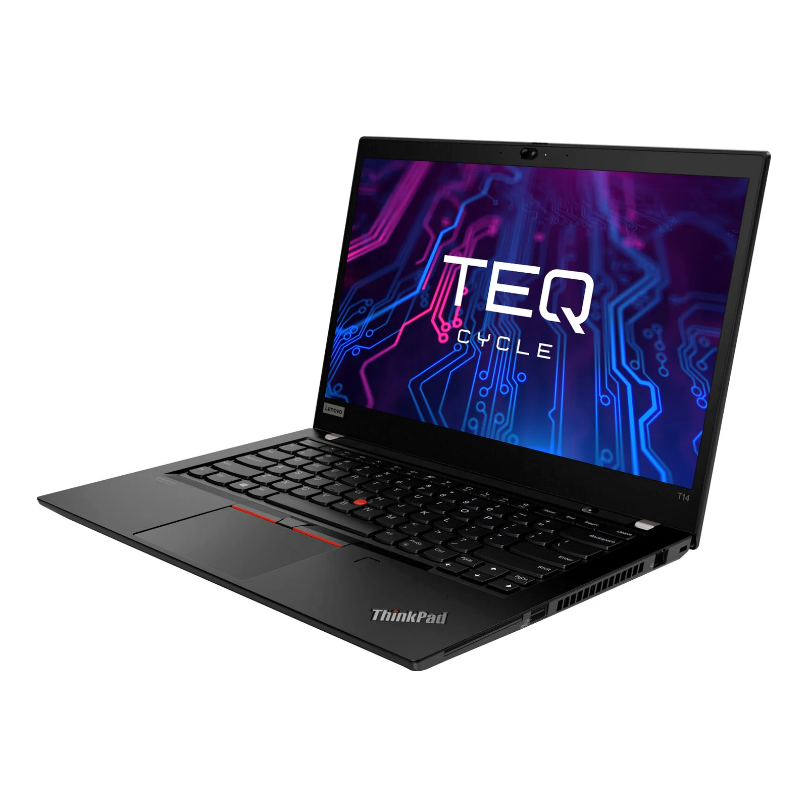 Lenovo Thinkpad T14 G2 Intel® Core™ i5 i5-1145G7 Ordinateur portable 35,6 cm (14") Full HD 16 Go DDR4-SDRAM 256 Go SSD Wi-Fi 6 (802.11ax) Windows 11 Pro Français Noir