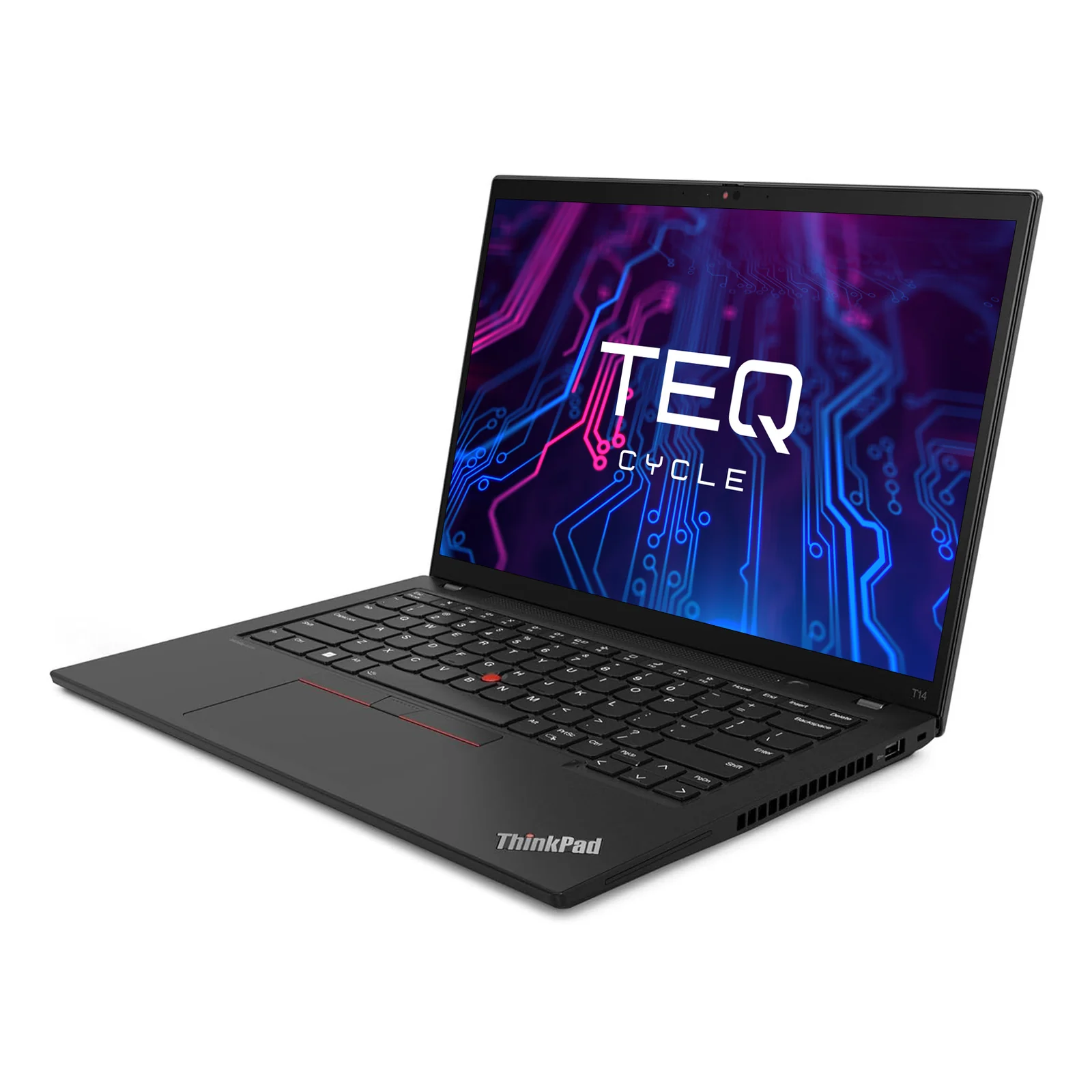 Lenovo ThinkPad T14 G4 Intel® Core™ i7 i7-1365U Ordinateur portable 35,6 cm (14") 32 Go LPDDR5-SDRAM 256 Go SSD Wi-Fi 6E (802.11ax) Windows 11 Pro Nordique Noir