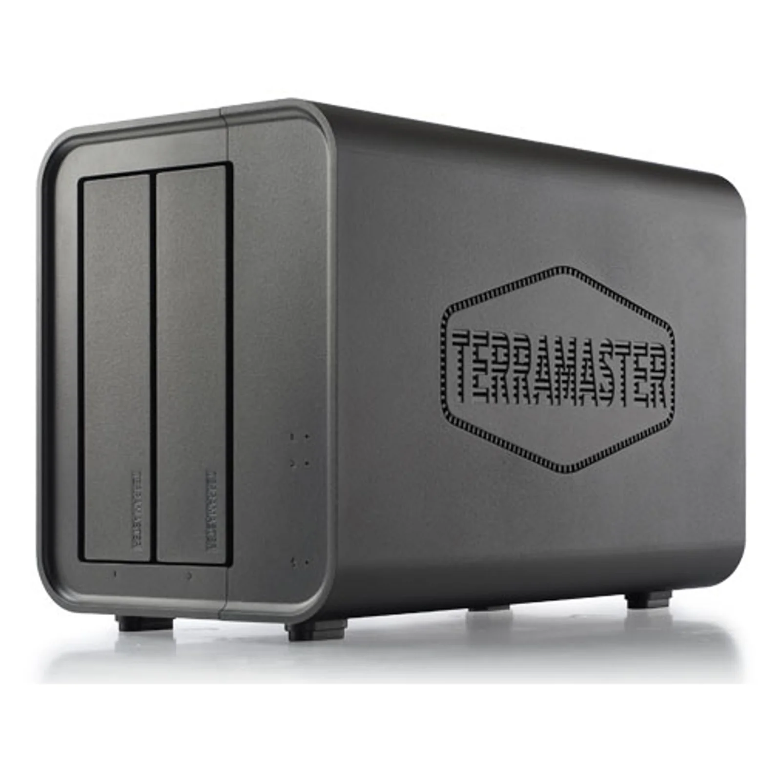TerraMaster D2-320 boîtier de disques Bureau Noir