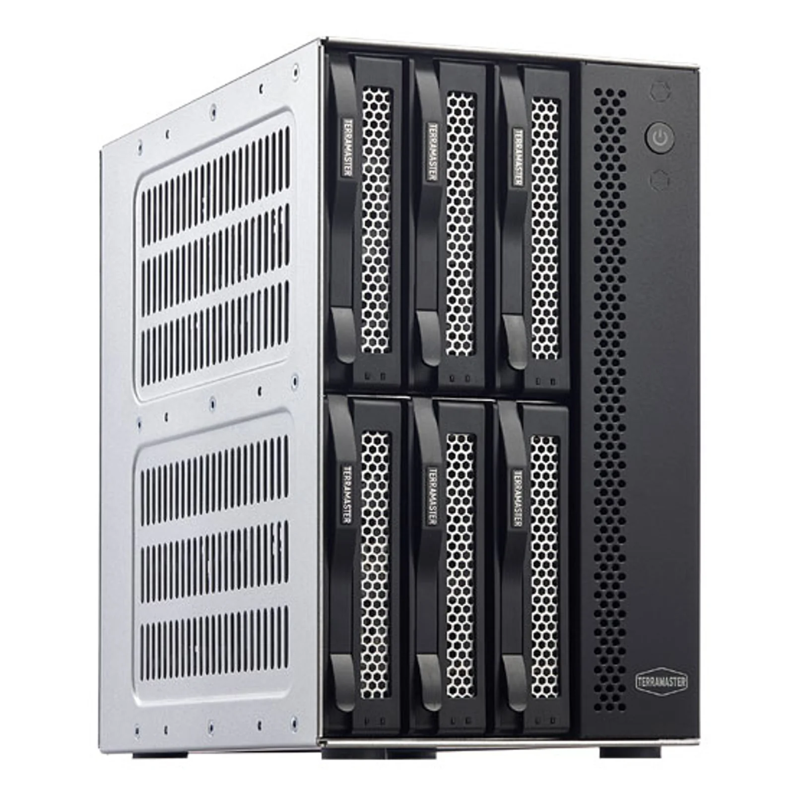 TerraMaster D6-320 boîtier de disques Bureau Noir
