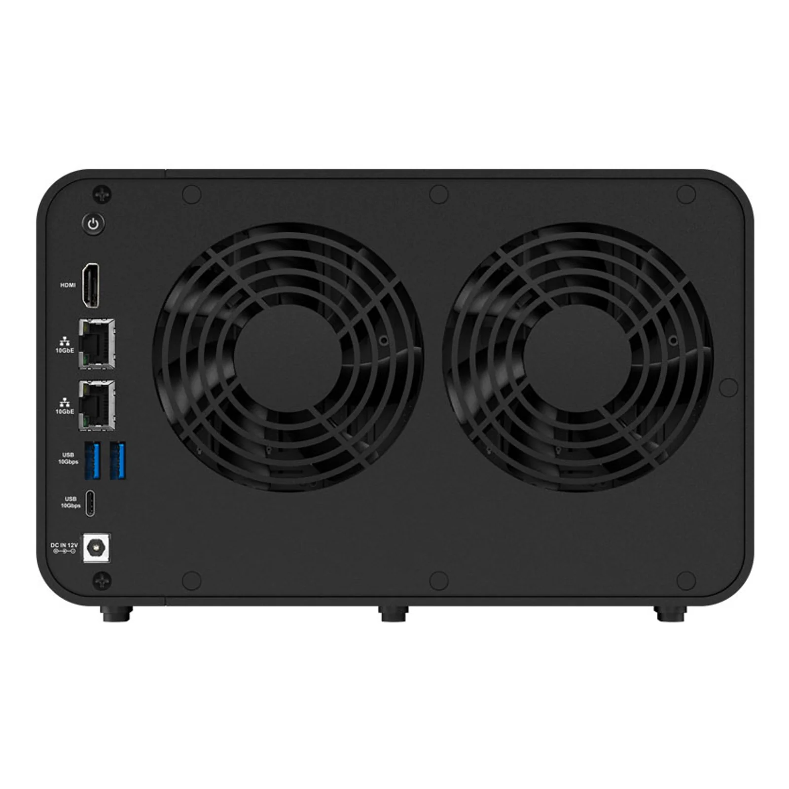 TerraMaster F6-424 MAX serveur de stockage NAS Bureau Intel® Core™ i5 i5-1235U 8 Go DDR5 Noir