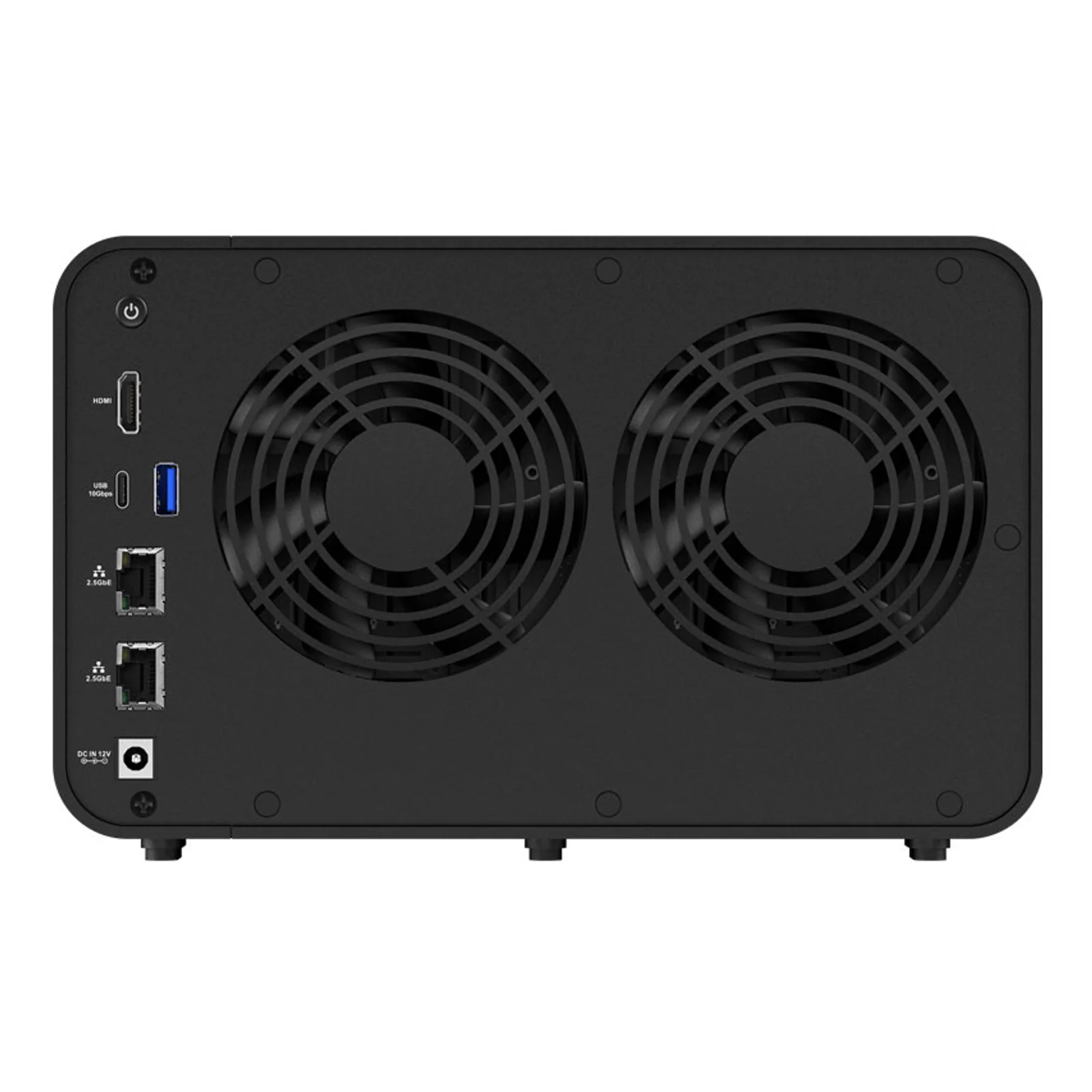 TerraMaster F6-424 serveur de stockage NAS Bureau Intel® N N95 8 Go DDR5 Noir