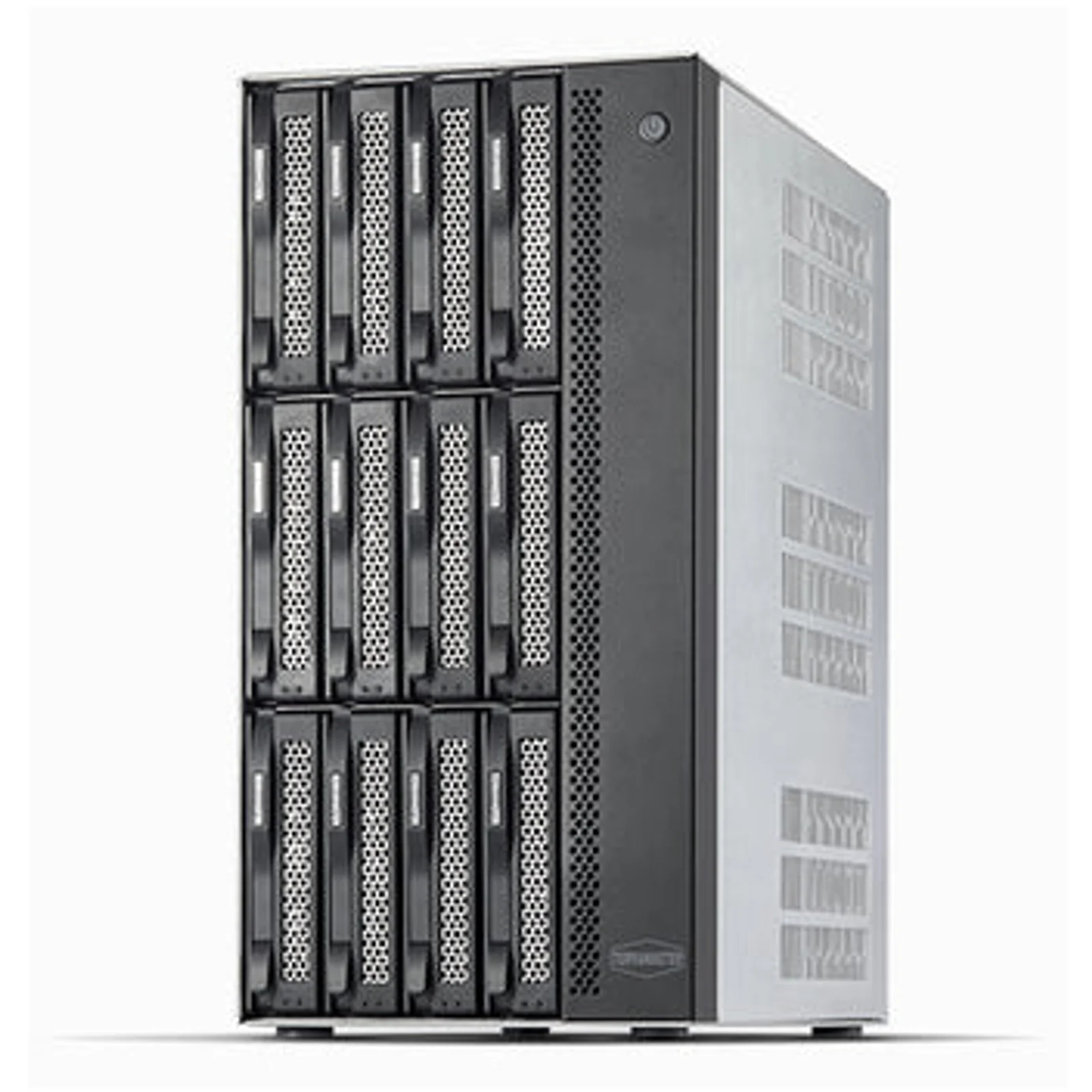 T12-500 Pro NAS Mini Tower Intel® Core™ i7 16 Go DDR5 0 To Gris