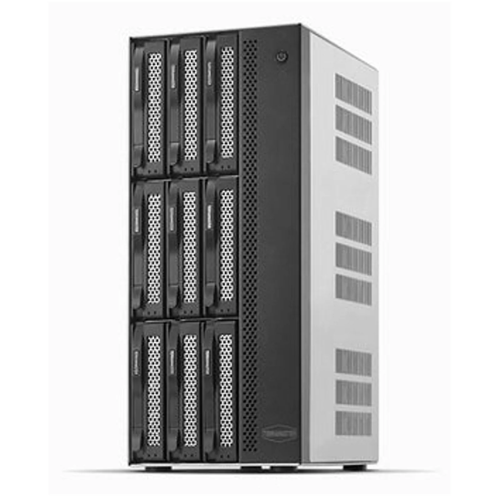 T9-500 PRO serveur de stockage NAS Bureau Intel® Core™ i7 16 Go DDR5 0 To Gris
