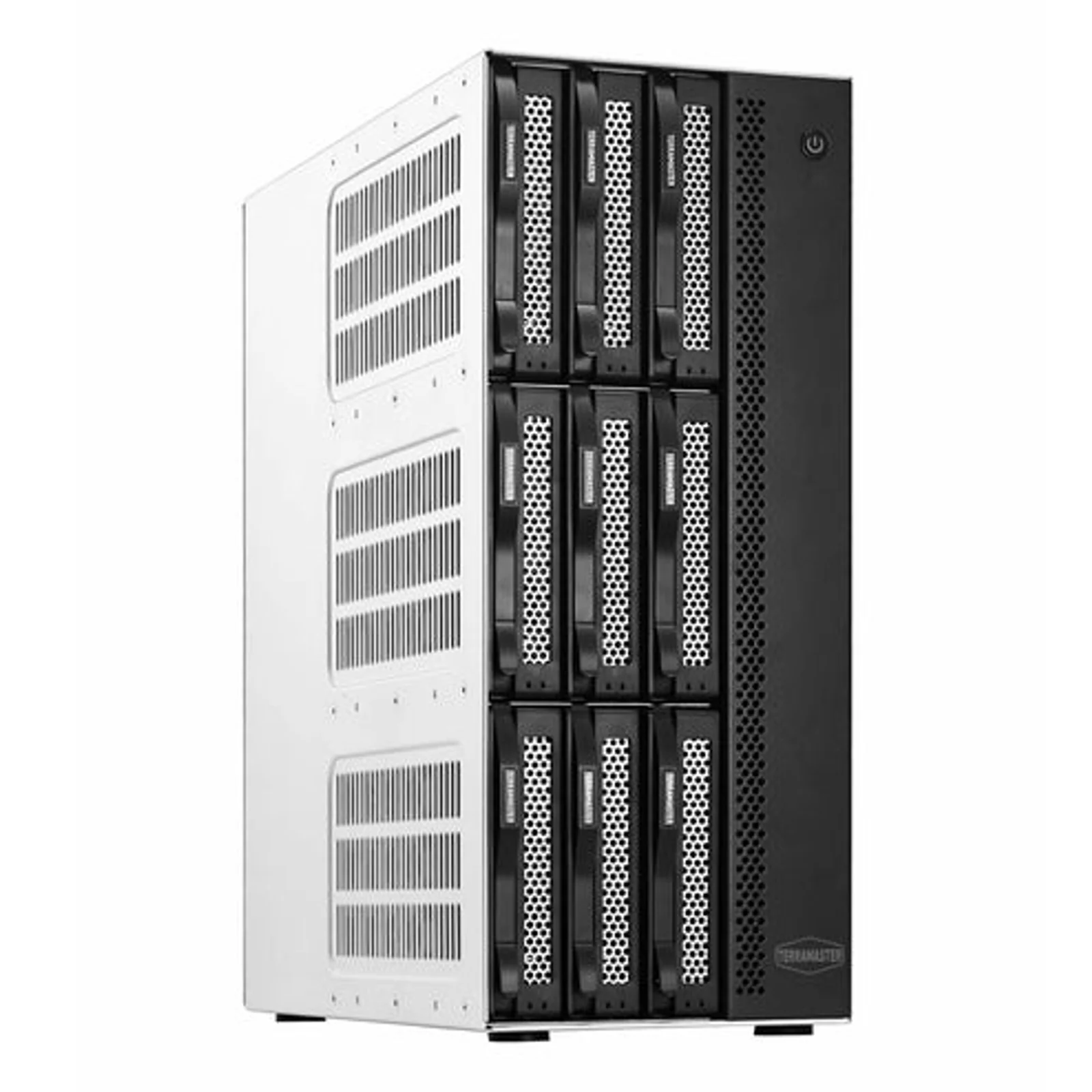 TerraMaster T9-500 PRO serveur de stockage NAS Bureau Intel® Core™ i7 16 Go DDR5 0 To Gris