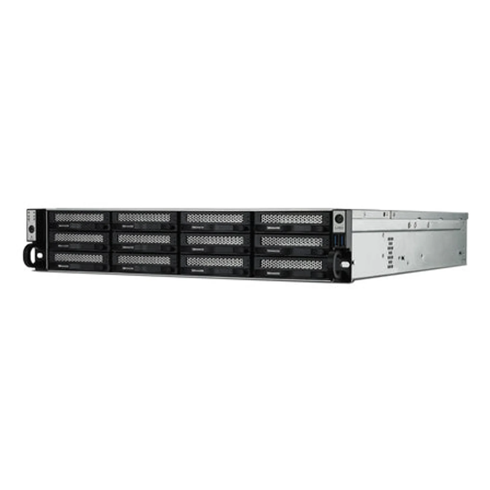TerraMaster U12-500 Plus NAS Rack (2 U) Intel® Core™ i7 16 Go DDR5 0 To Gris