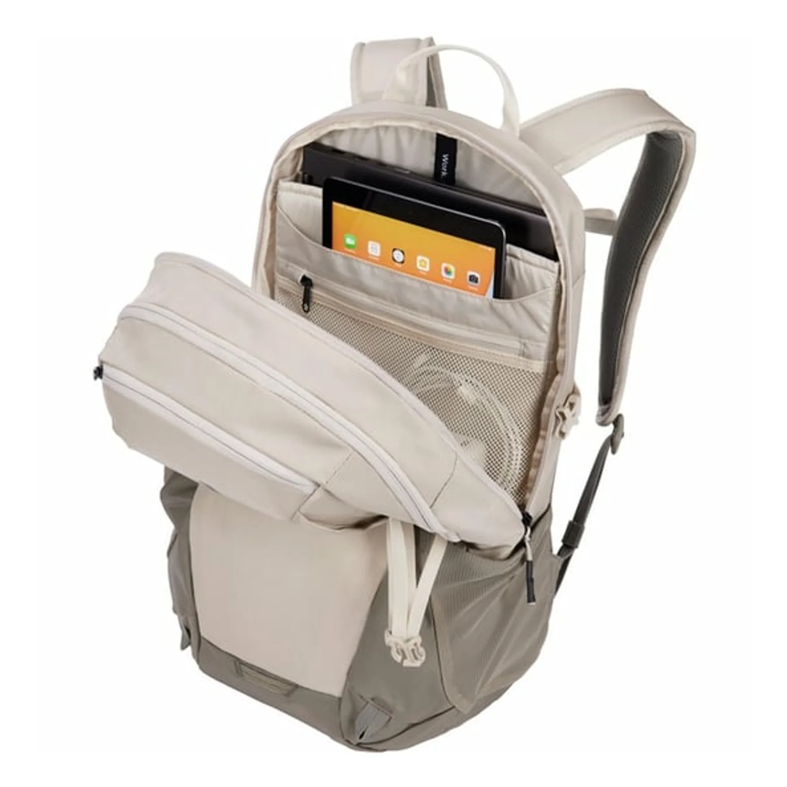 Thule EnRoute TEBP4216 - Pelican/Vetiver sac à dos Sac à dos normal Gris, Blanc Nylon