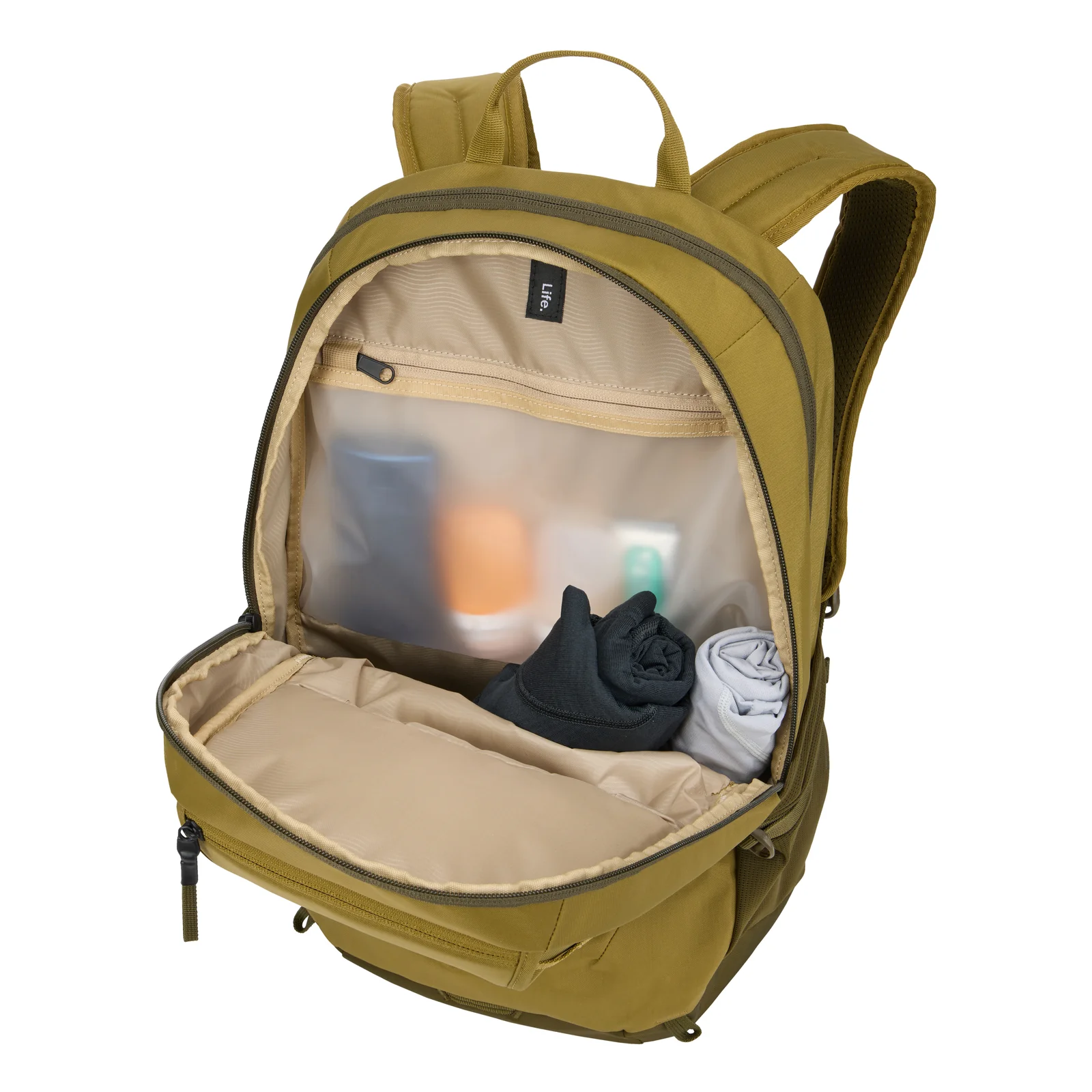 Thule EnRoute TEBP5216 - Nutria/Natural Green sac à dos Sac à dos normal Vert, Naturel Nylon