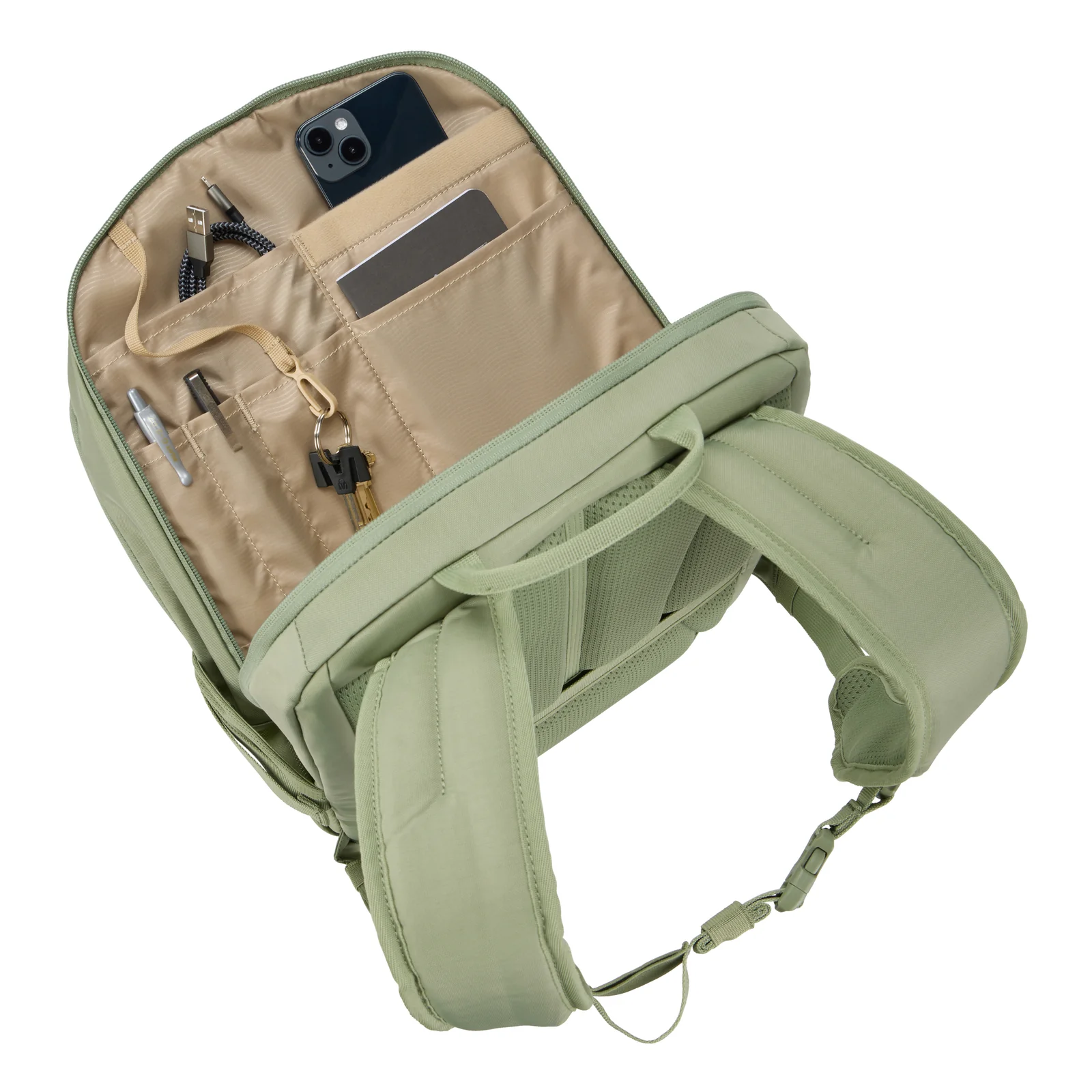 Thule EnRoute TEBP5216 - Quiet Green sac à dos Sac à dos normal Vert Nylon