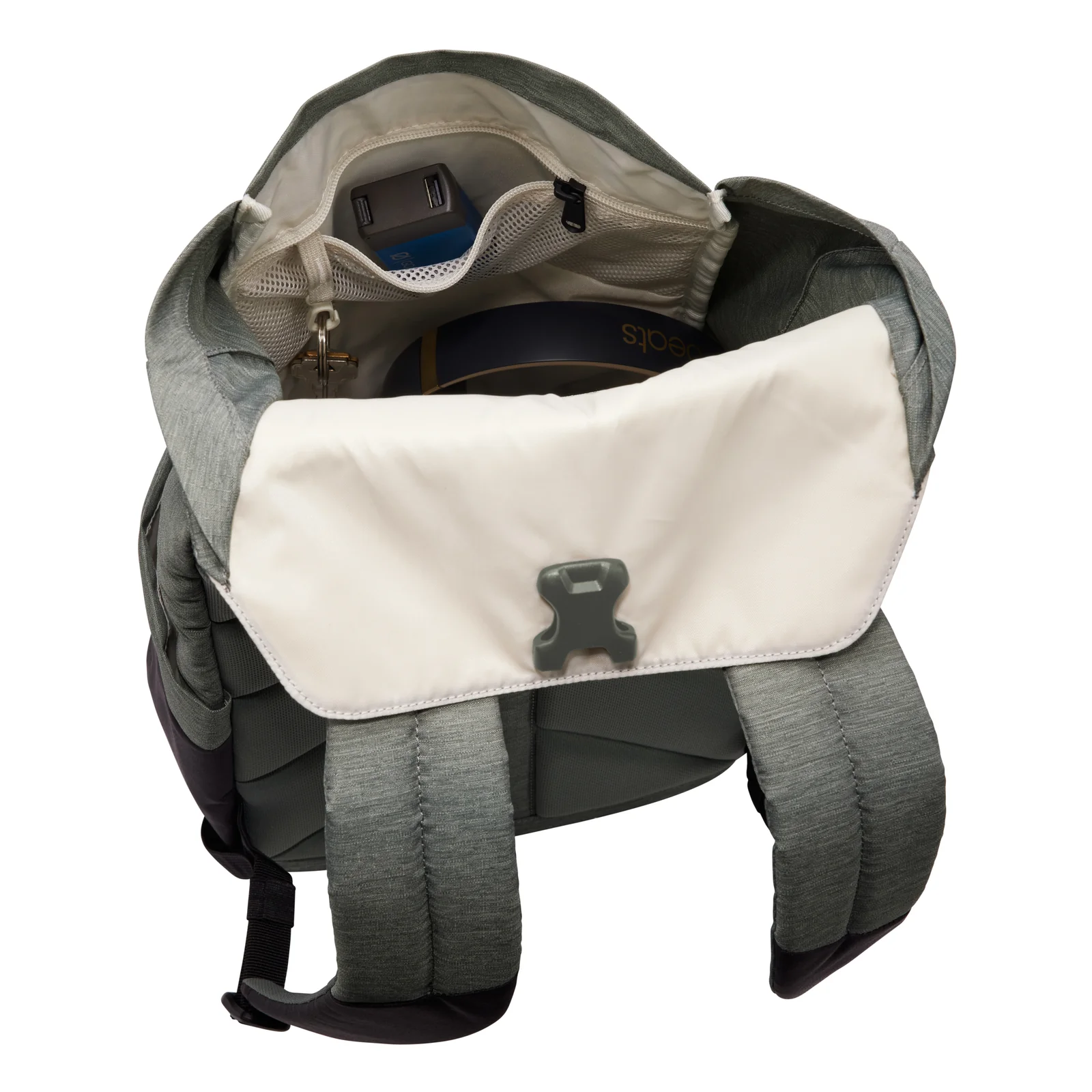 Thule Lithos TLBP213 - Agave/black sac à dos Sac à dos normal Noir, Gris Polyester