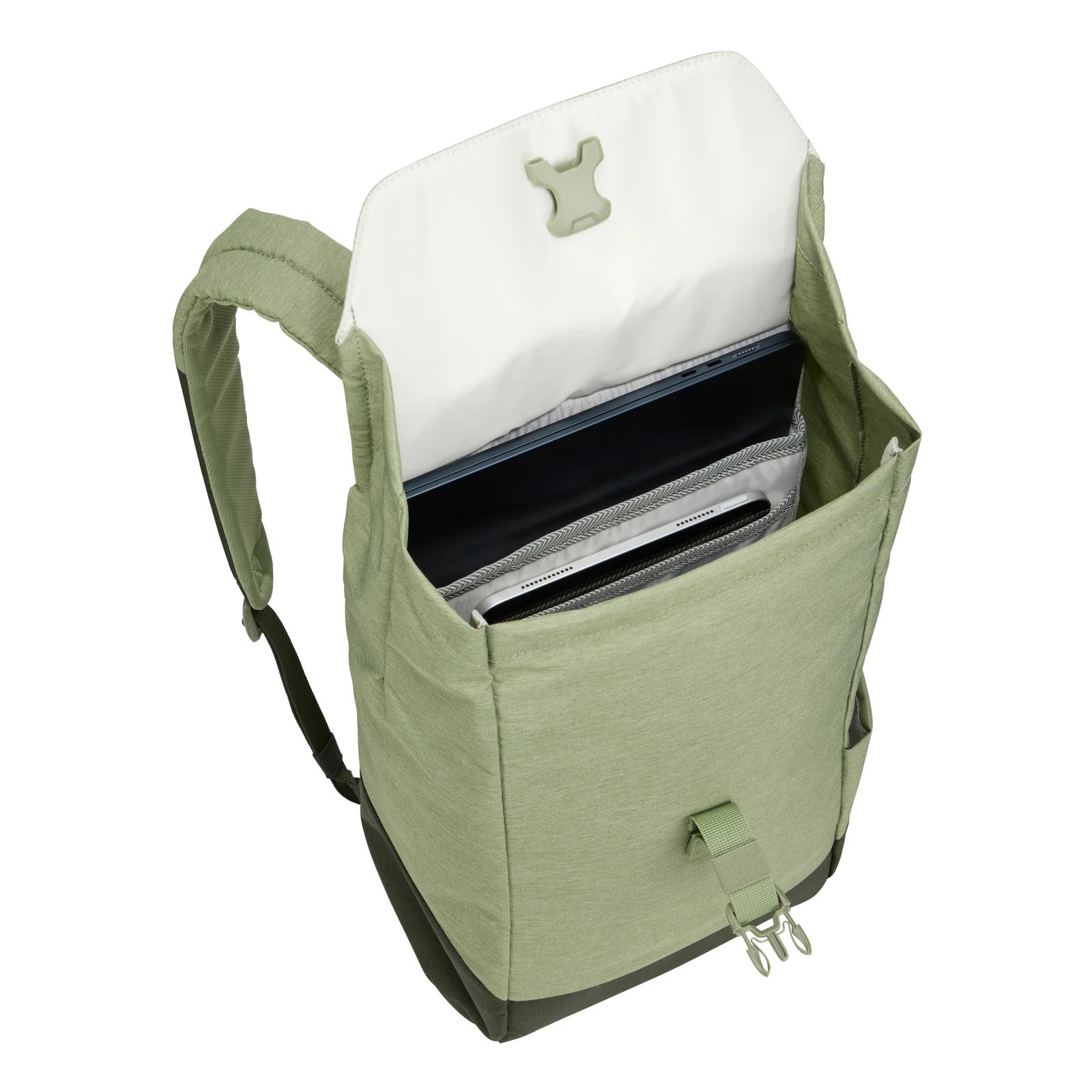 Thule Lithos TLBP213 - Quiet green sac à dos Sac à dos normal Vert Polyester