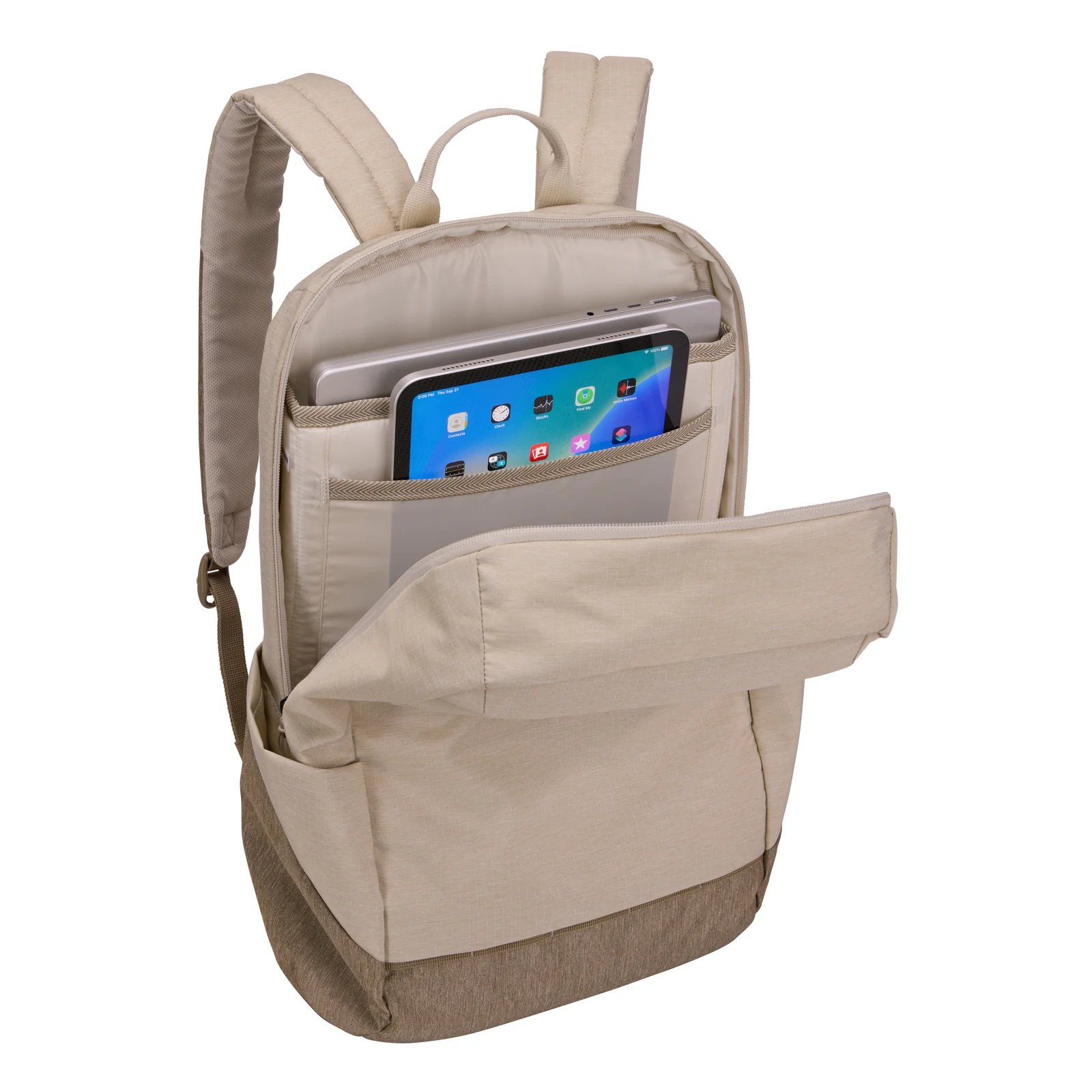 Thule Lithos TLBP216 Pelican sac à dos Sac à dos normal Crème, Marron Polyester