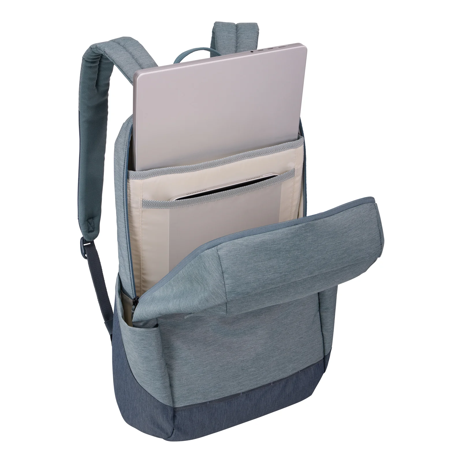 Thule Lithos TLBP216 Pond Gray sac à dos Sac à dos normal Gris Polyester
