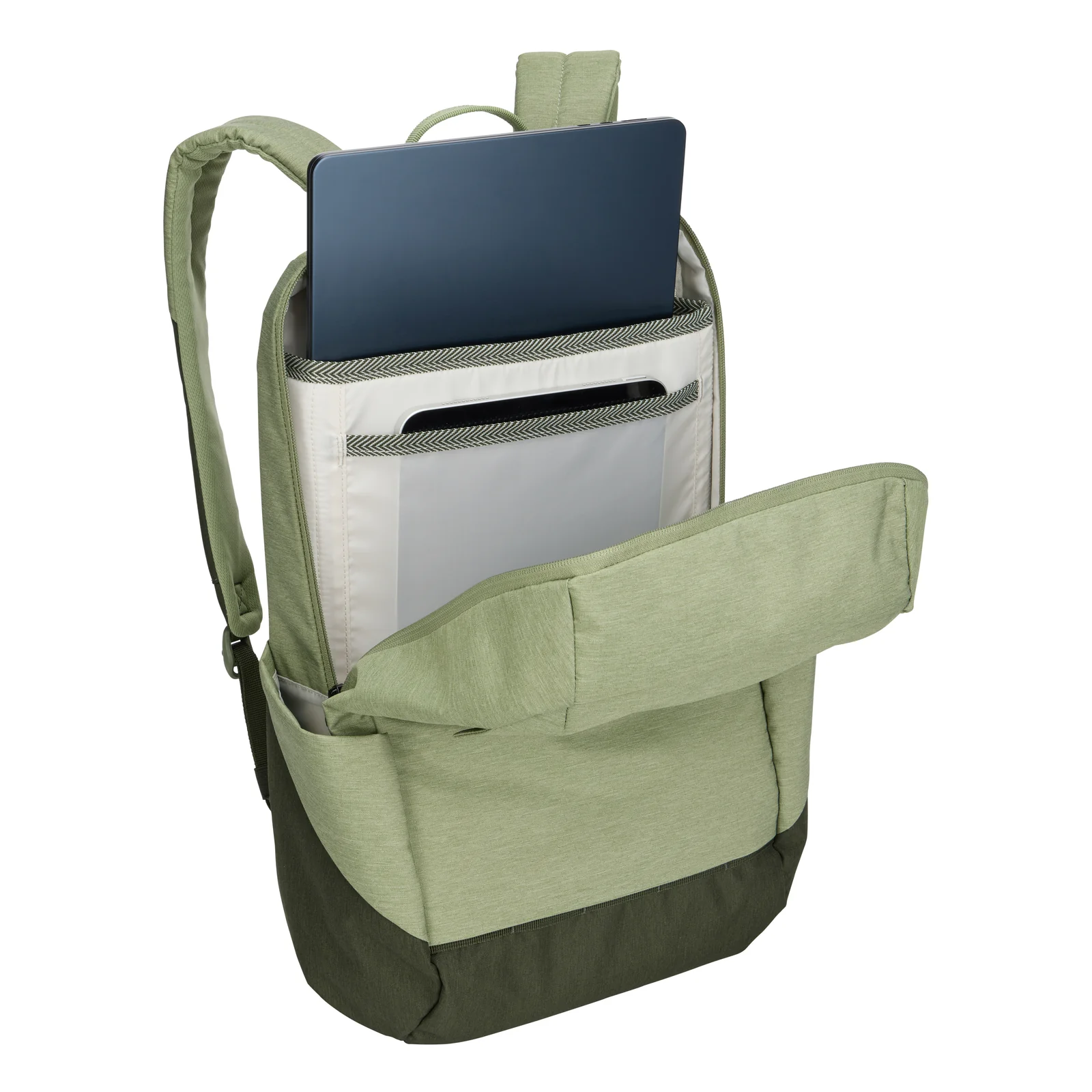Thule Lithos TLBP216 - Quiet green sac à dos Sac à dos normal Vert Polyester