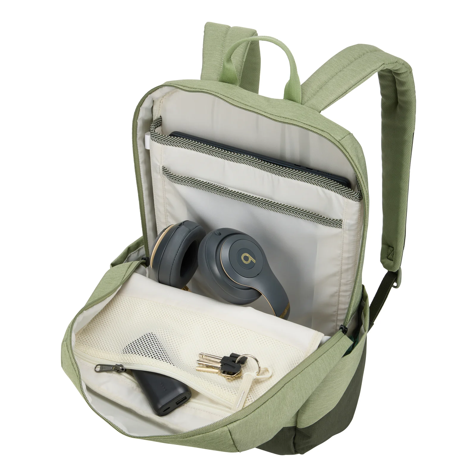 Thule Lithos TLBP216 - Quiet green sac à dos Sac à dos normal Vert Polyester