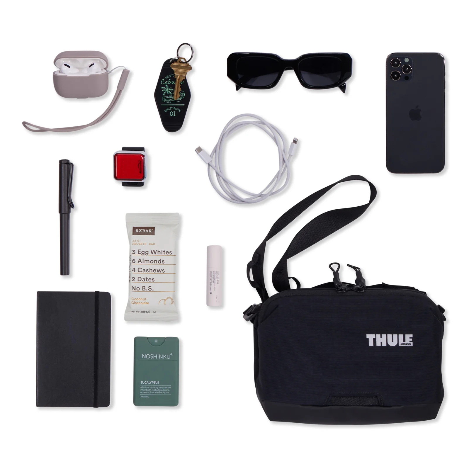 Thule Paramount PARACB3102 Black Polyester Noir Unisexe Sac bandoulière
