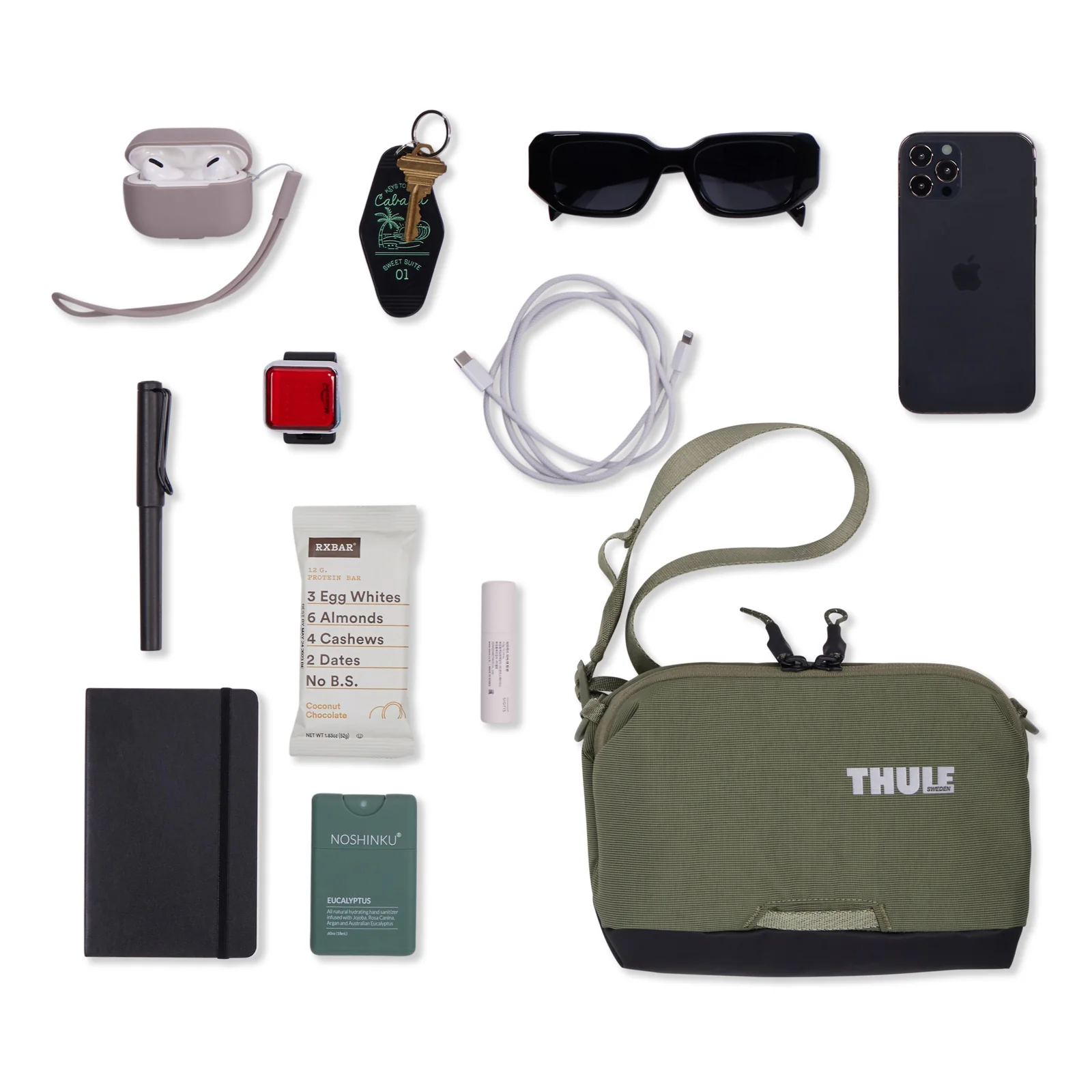 Thule Paramount PARACB3102 Soft Green Polyester Vert Unisexe Sac bandoulière