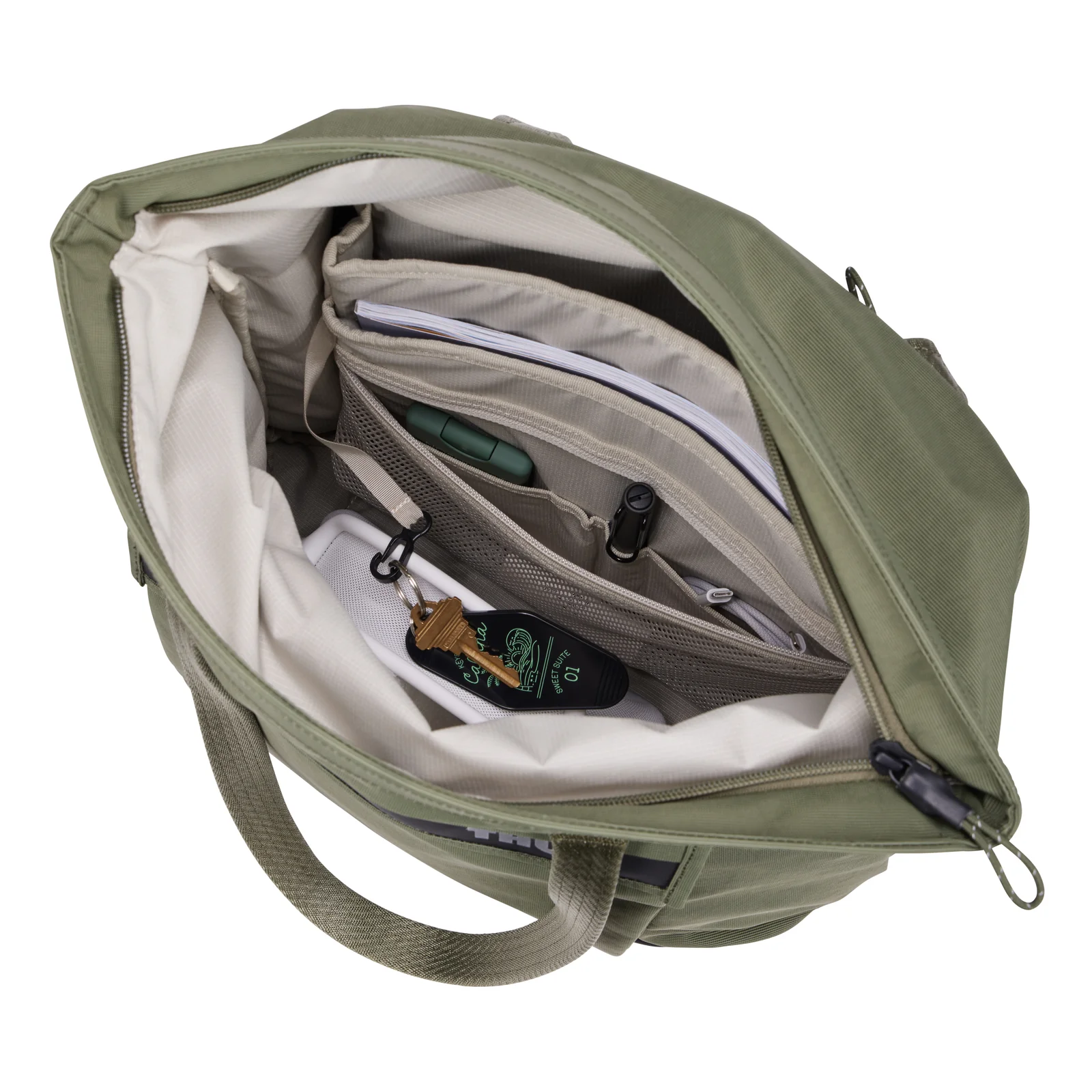 Thule Paramount PARATB3116 Soft Green Polyester Noir Unisexe Sac fourre-tout