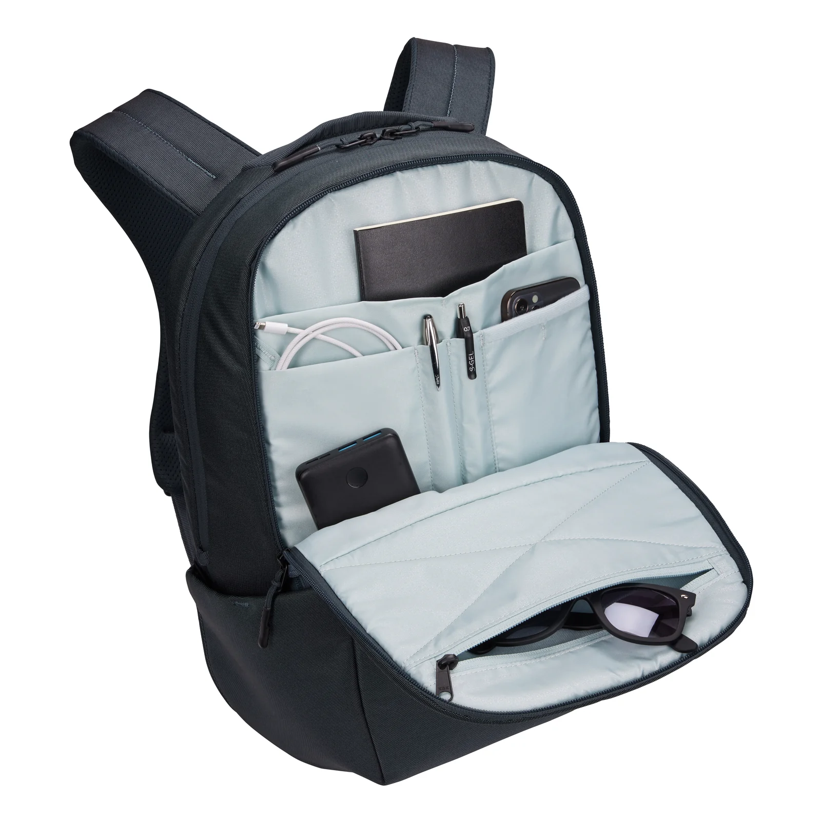 Thule Subterra 2 TSLB415 Dark Slate sac à dos Sac à dos normal Noir Polyester