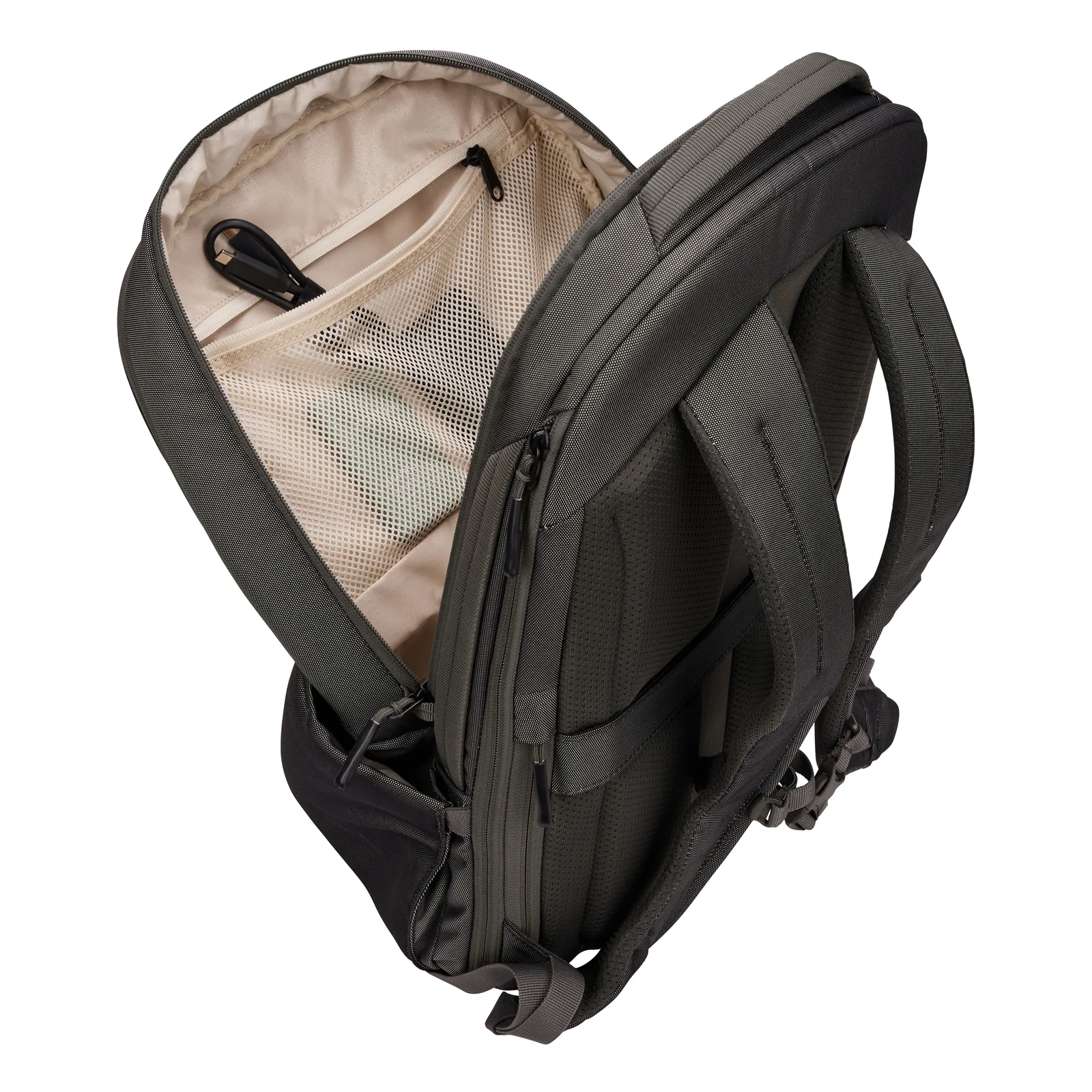 Thule Subterra 2 TSLB417 Vetiver Gray sac à dos Sac à dos normal Gris Polyester