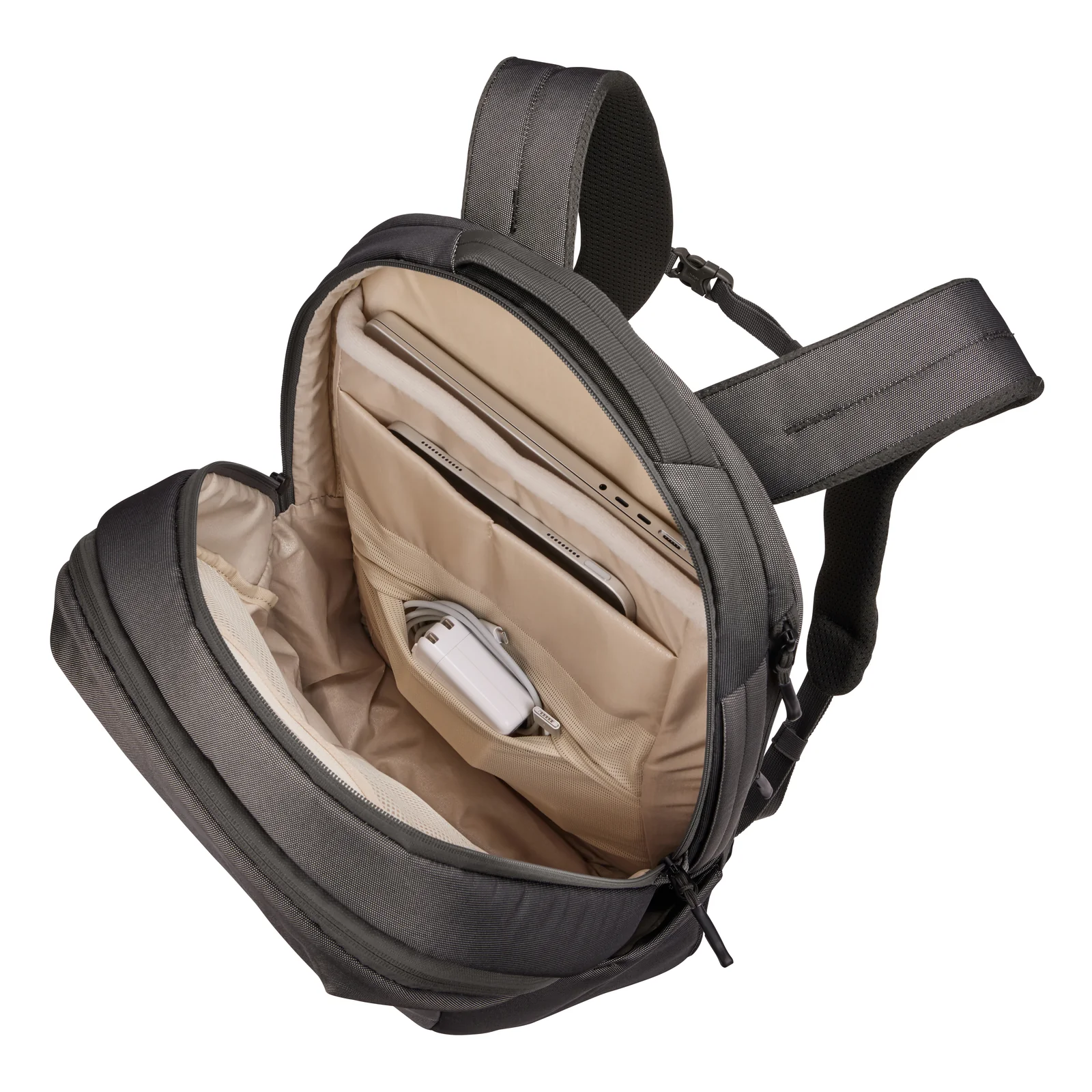 Thule Subterra 2 TSLB417 Vetiver Gray sac à dos Sac à dos normal Gris Polyester