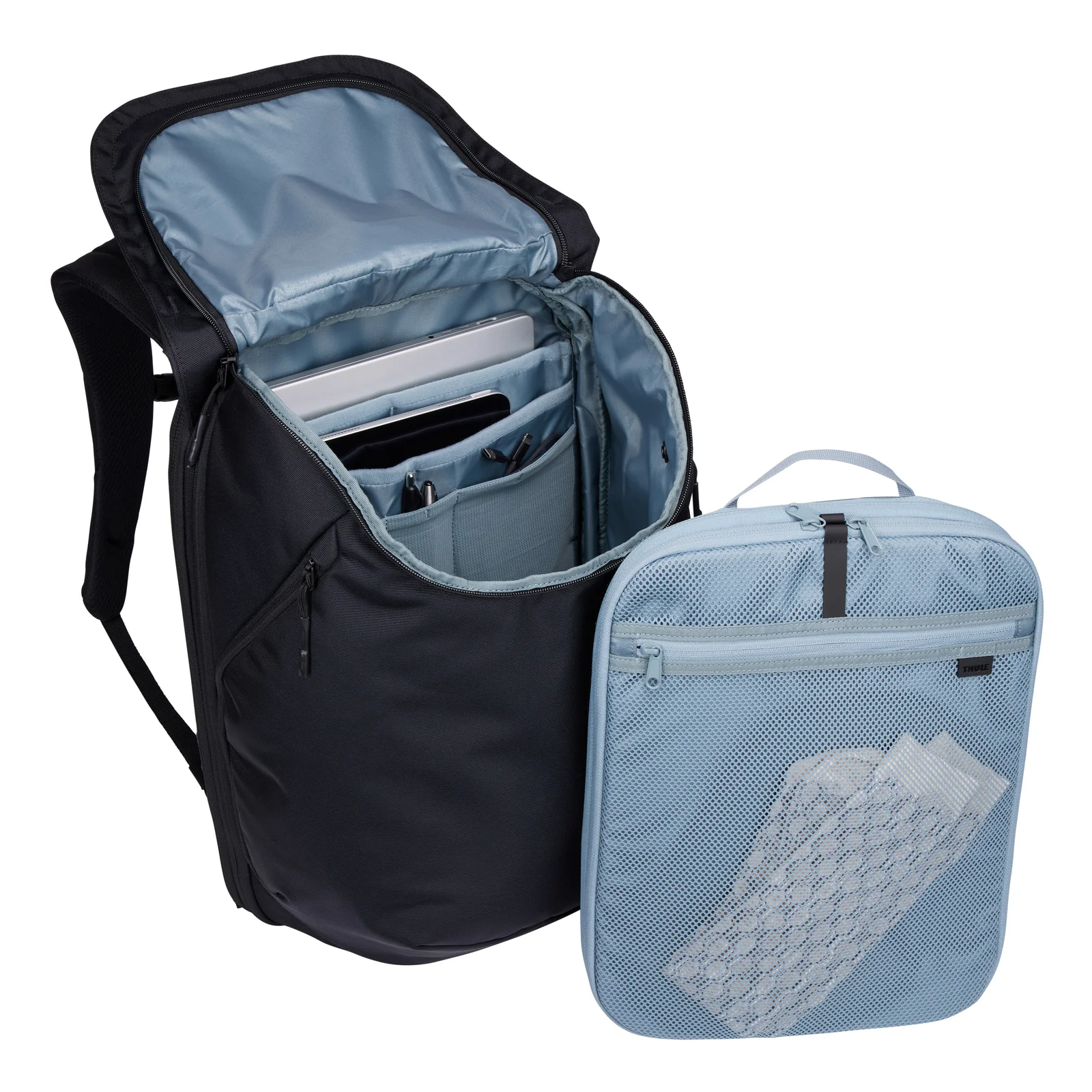 Thule Subterra 2 TSTB434 BLACK sac à dos Sac à dos de voyage Noir Polyester