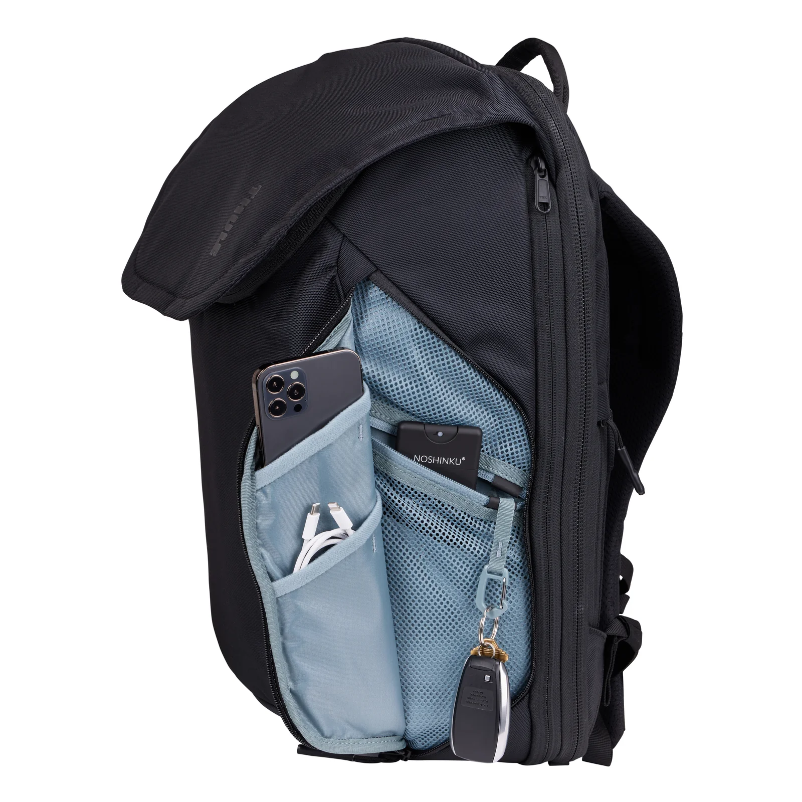 Thule Subterra 2 TSTB434 BLACK sac à dos Sac à dos de voyage Noir Polyester