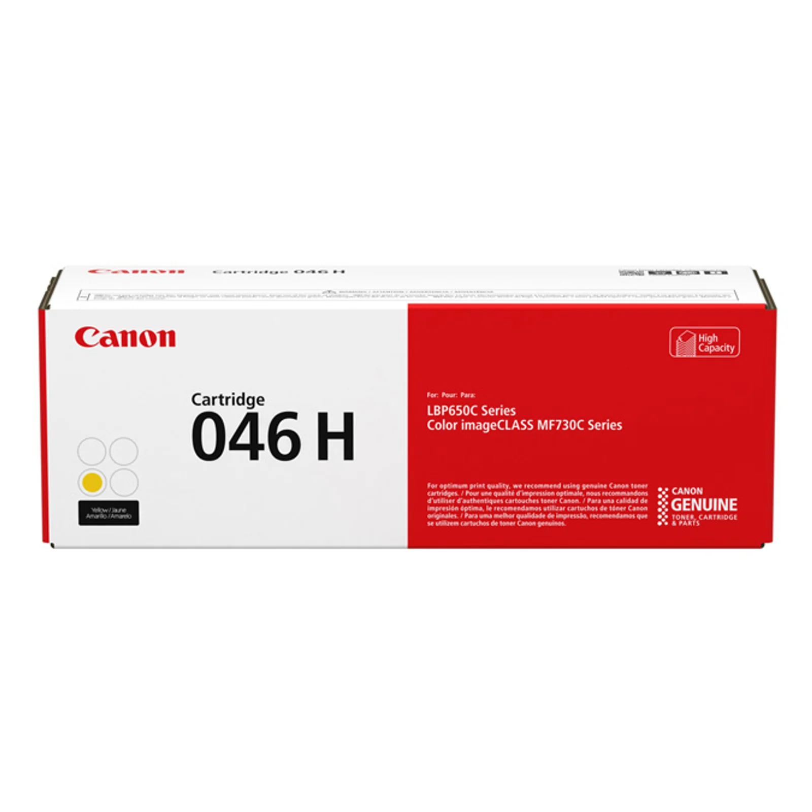 Toner Canon 046 H jaune haute capacité 5000 pages