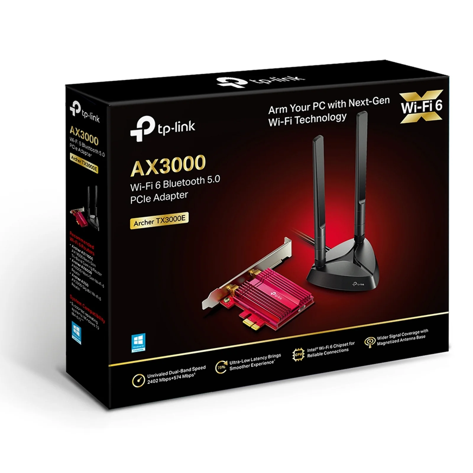 TP-Link Archer TX3000E Interne WLAN / Bluetooth 2402 Mbit/s