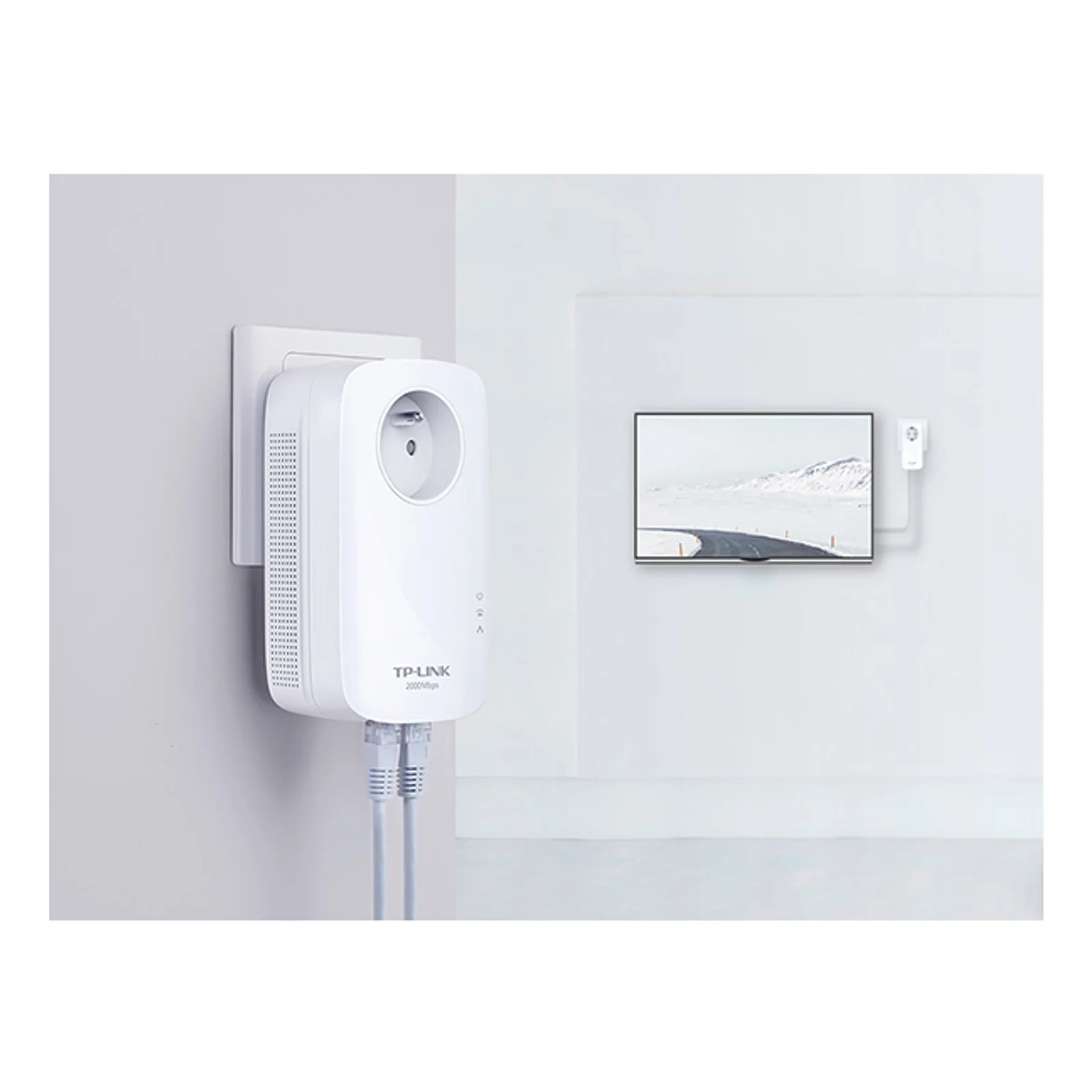 TP-Link AV2000 2000 Mbit/s Ethernet/LAN Blanc 2 pièce(s)