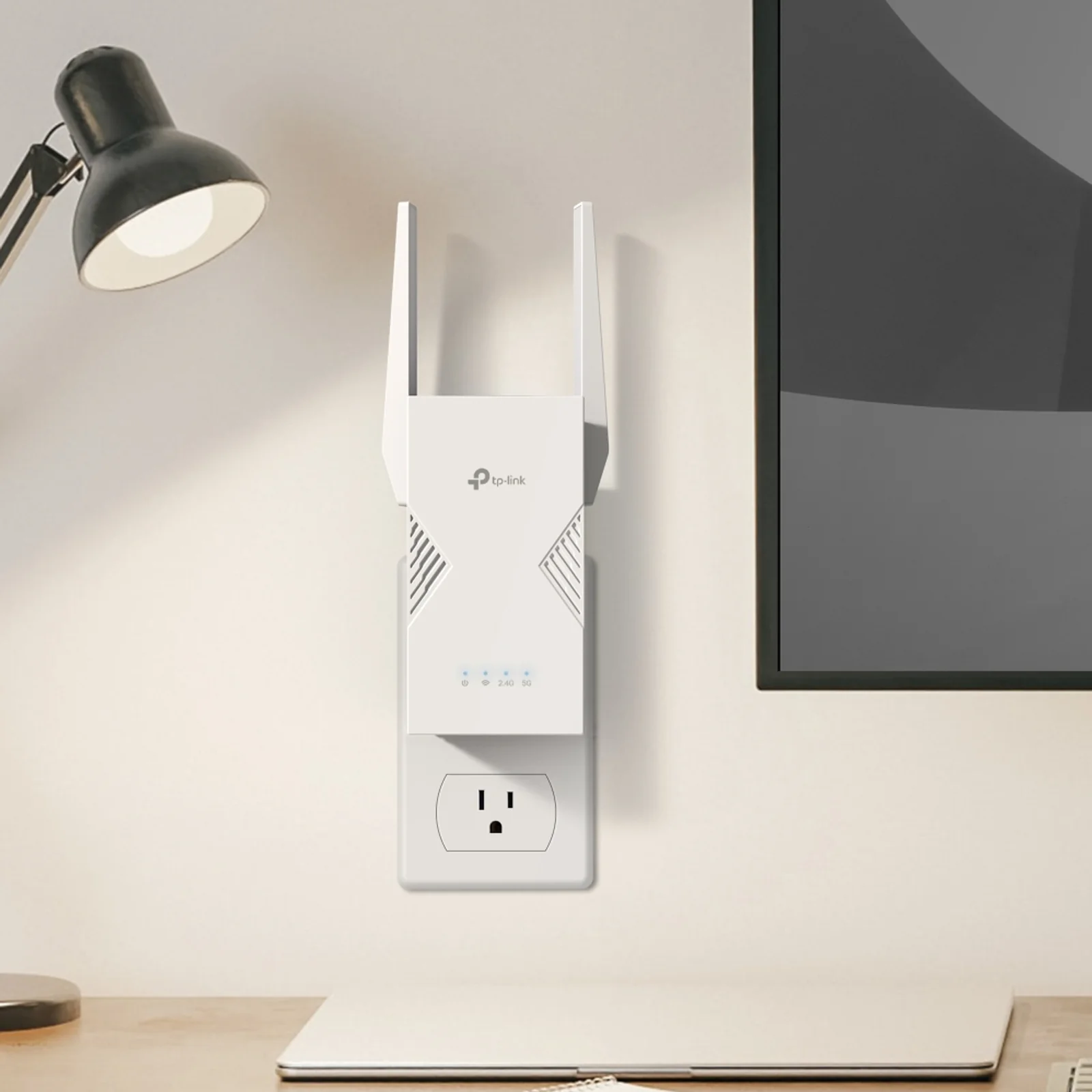 TP-Link BE3600 Émetteur et récepteur réseau Blanc 2500 Mbit/s