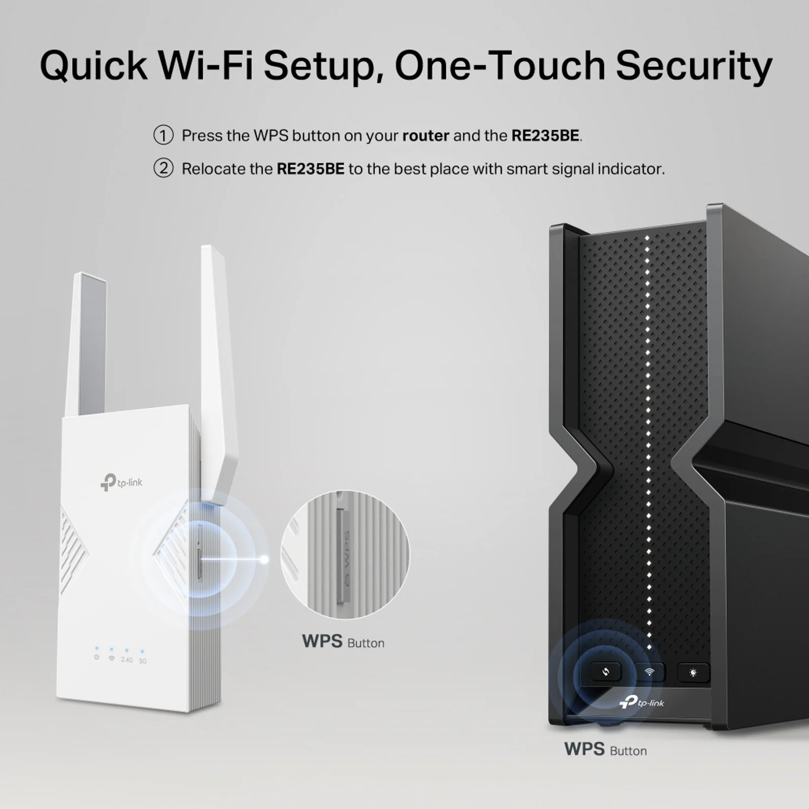 TP-Link BE3600 Émetteur et récepteur réseau Blanc 2500 Mbit/s