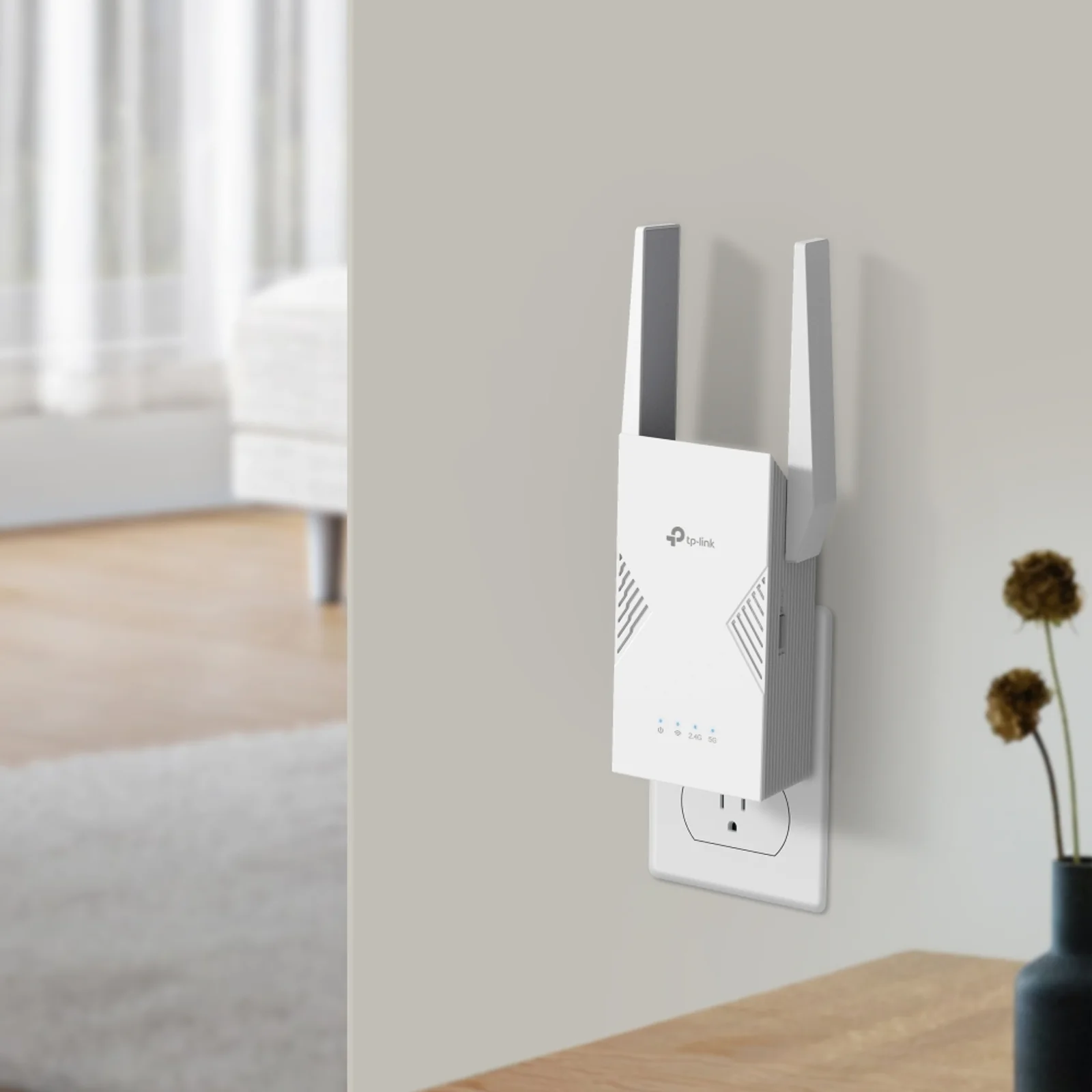 TP-Link BE3600 Émetteur et récepteur réseau Blanc 2500 Mbit/s