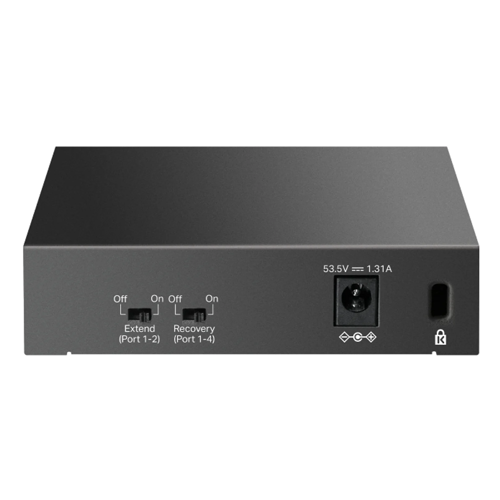 TP-Link LiteWave LS105GP commutateur réseau Non-géré Gigabit Ethernet (10/100/1000) Connexion Ethernet, supportant l'alimentation via ce port (PoE) Noir