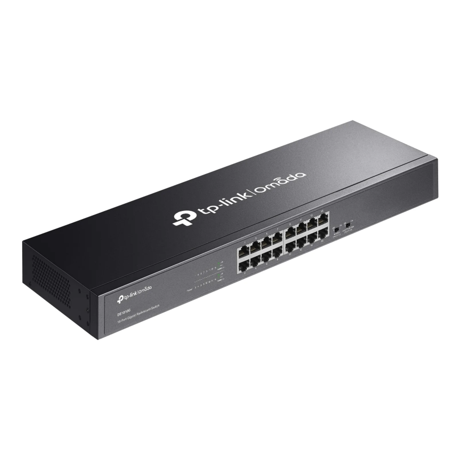 TP-Link Omada DS1016G commutateur réseau Non-géré Gigabit Ethernet (10/100/1000) 1U Noir