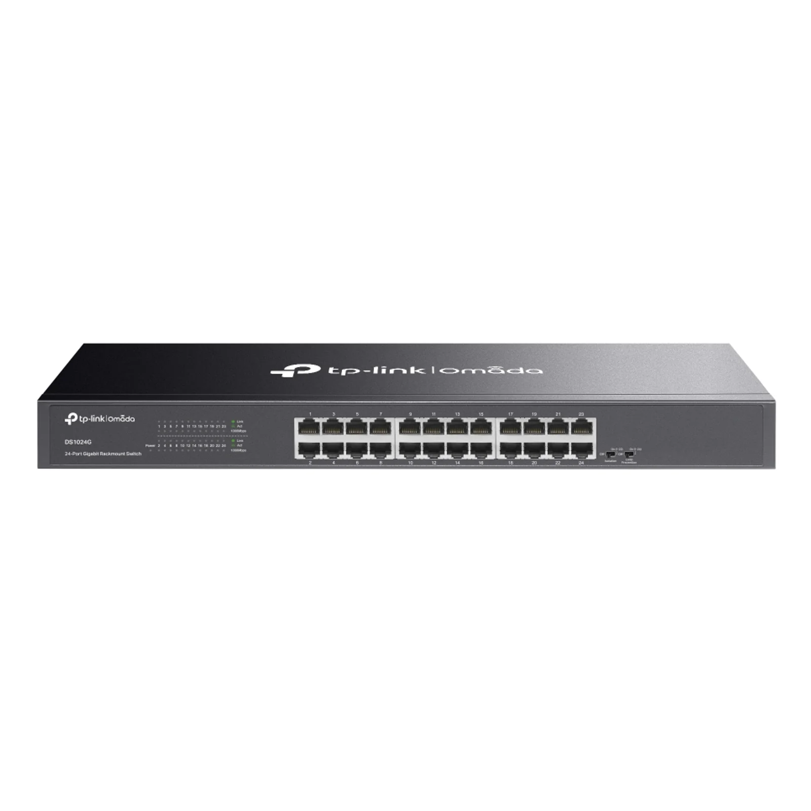 Omada DS1024G commutateur réseau Non-géré Gigabit Ethernet (10/100/1000) 1U Noir