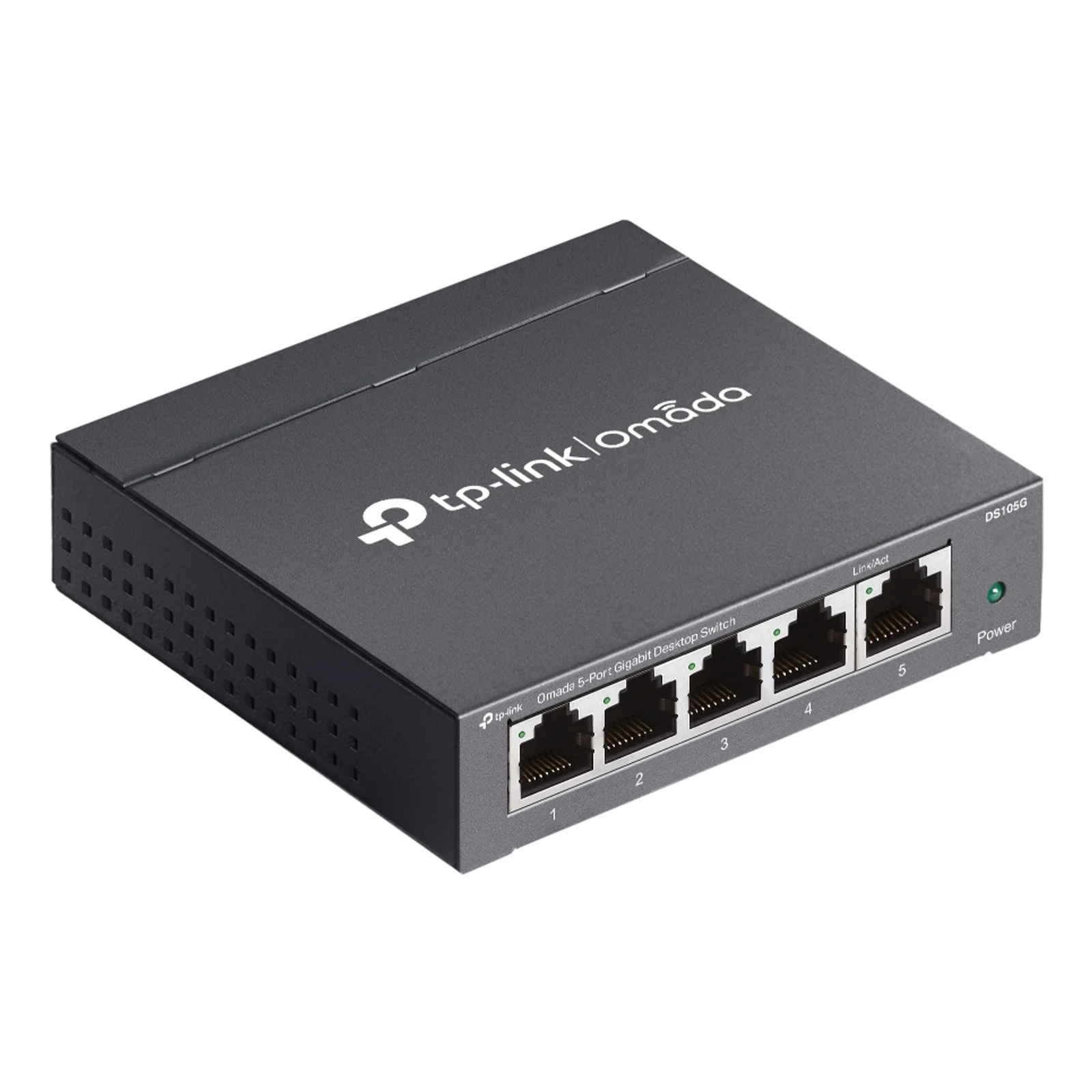 TP-Link Omada DS105G commutateur réseau Non-géré Gigabit Ethernet (10/100/1000) Noir