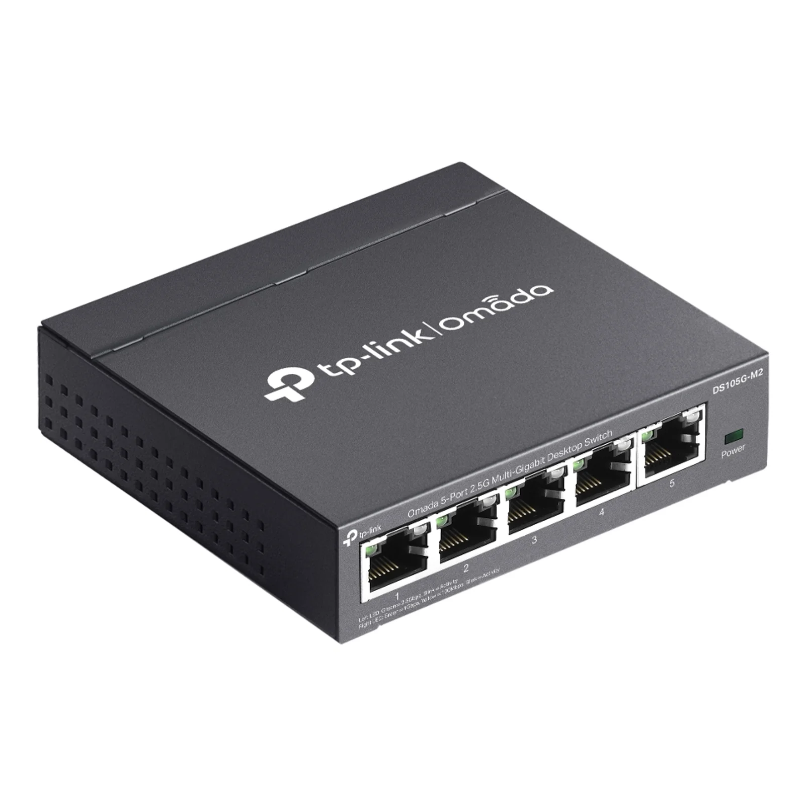TP-Link Omada DS105G-M2 commutateur réseau Non-géré 2.5G Ethernet (100/1000/2500) Noir